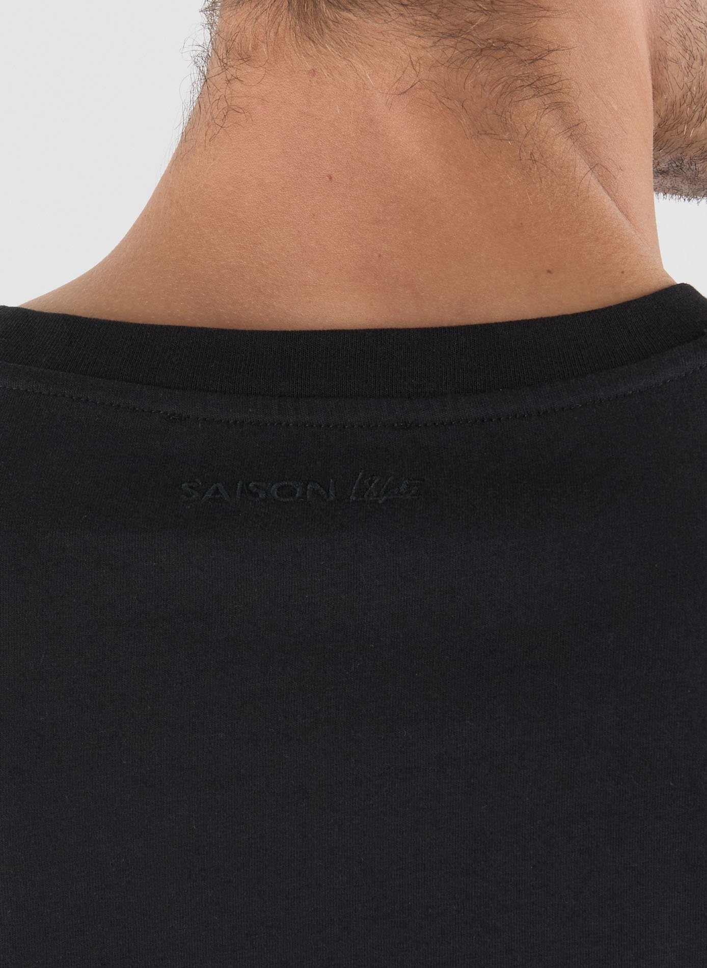 Round-neck T-shirt SAISON 1865 Black