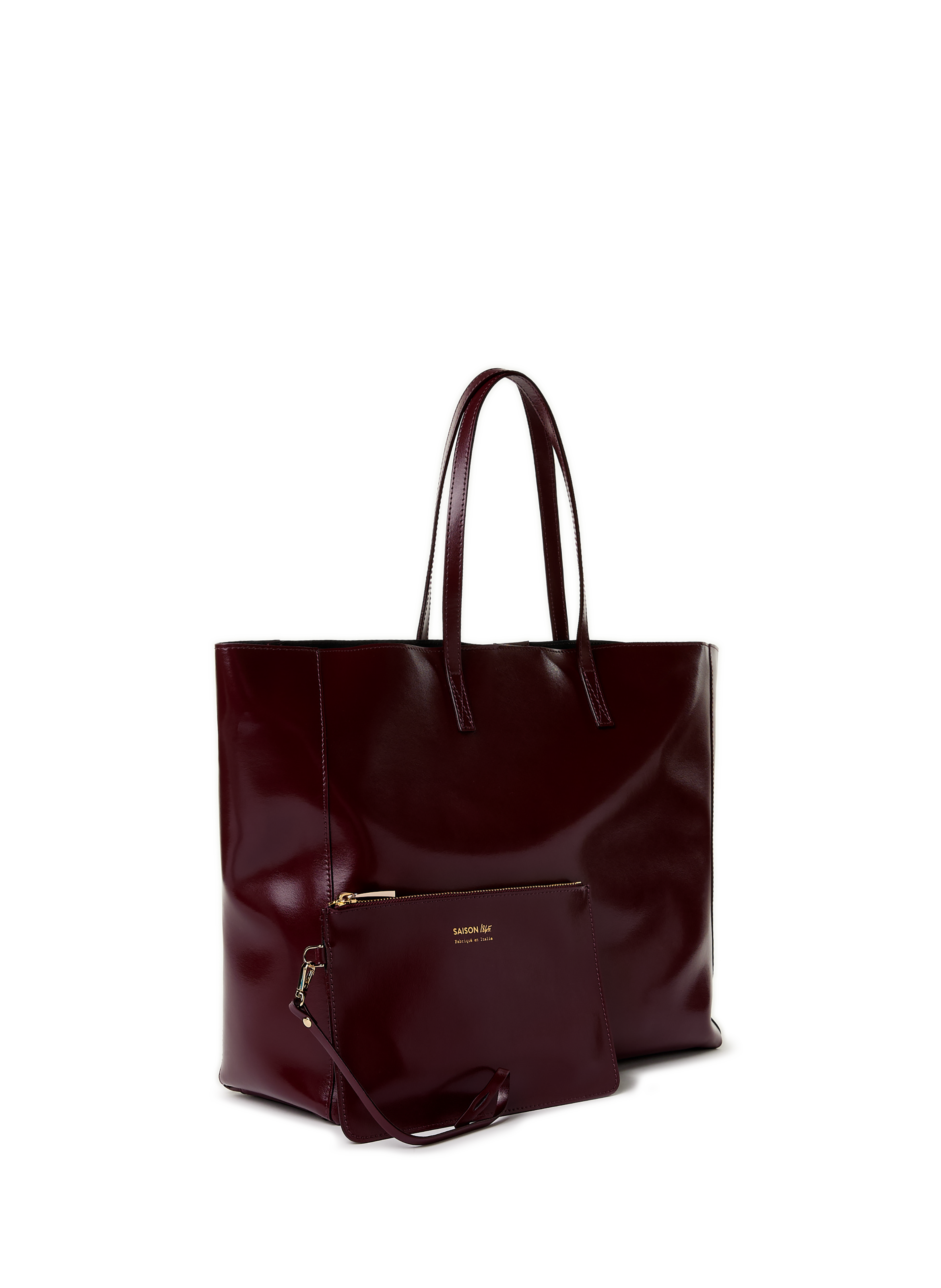 Sac à main Gabi en cuir SAISON 1865 Rouge