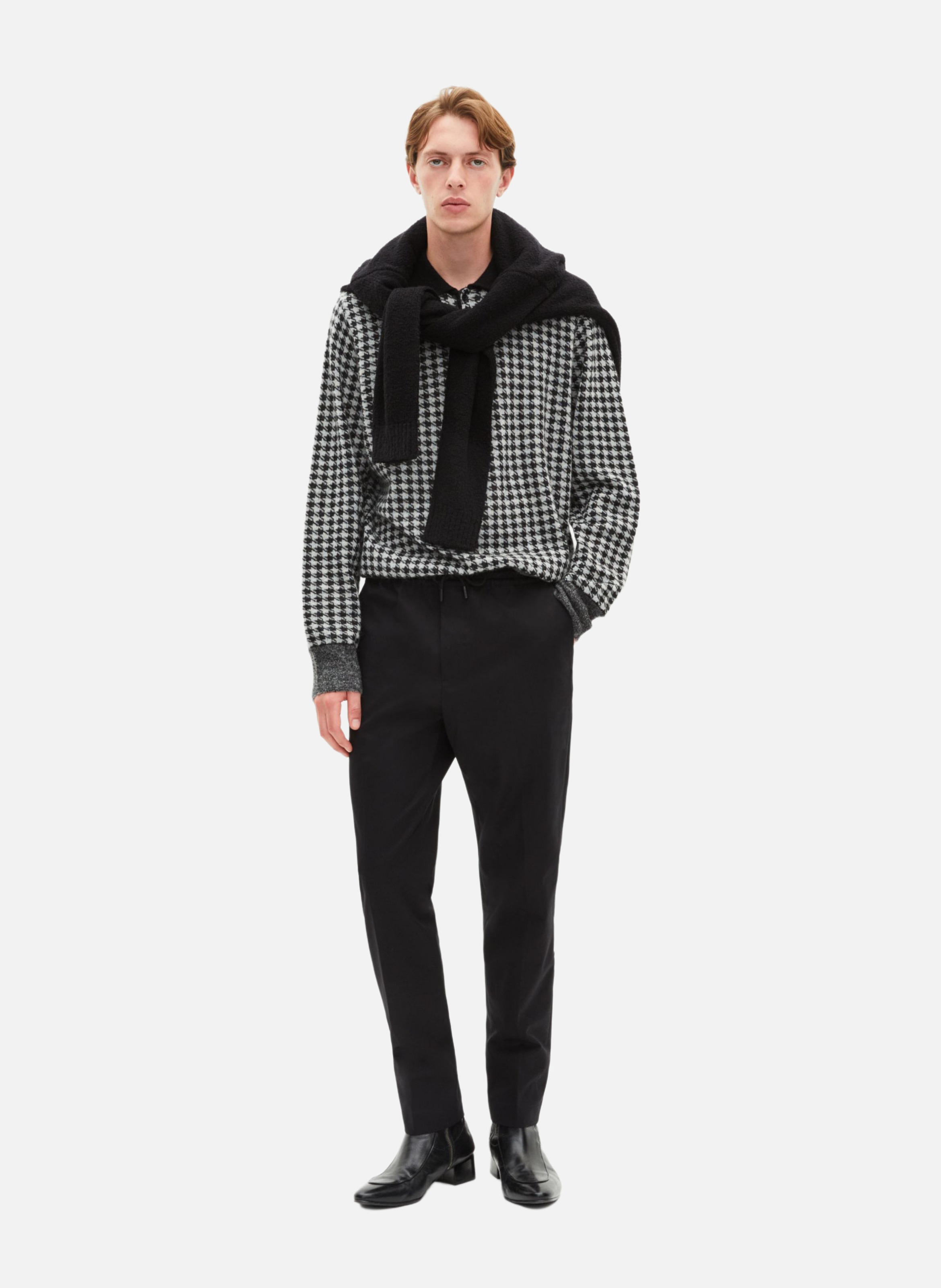 Pantalon droit THE KOOPLES Noir