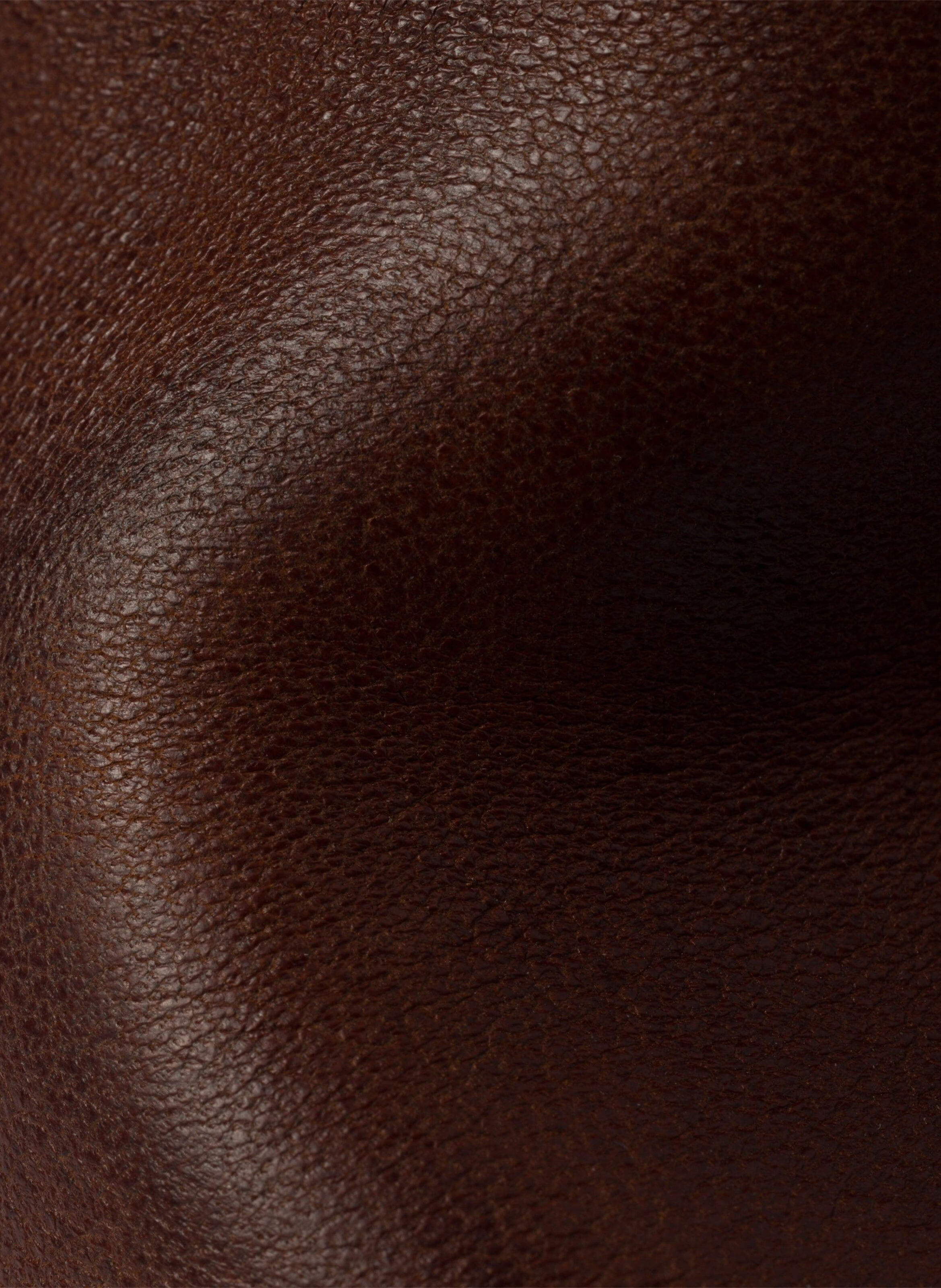 Bottes en cuir avec fermeture à glissière PRADA Marron