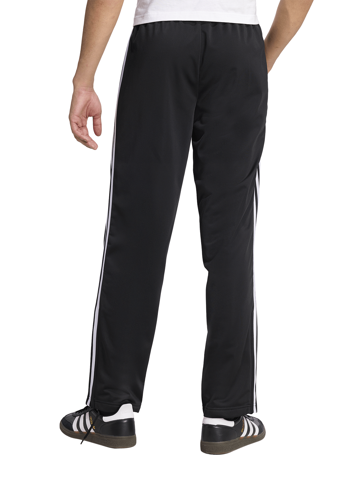 Tracksuit pants with stripes ADIDAS Black
