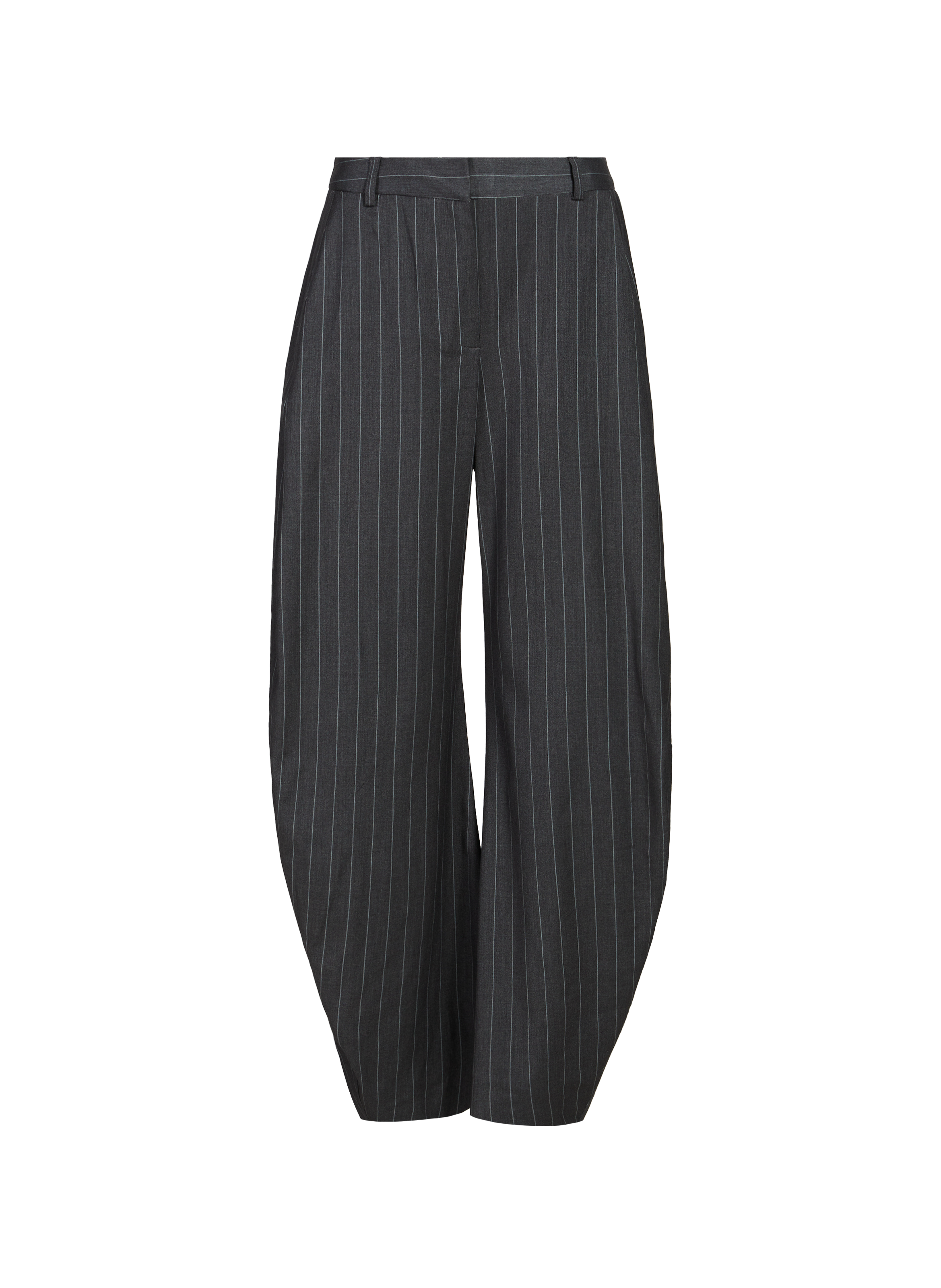 Pantalon large rayé Tsbina TOPSHOP Gris