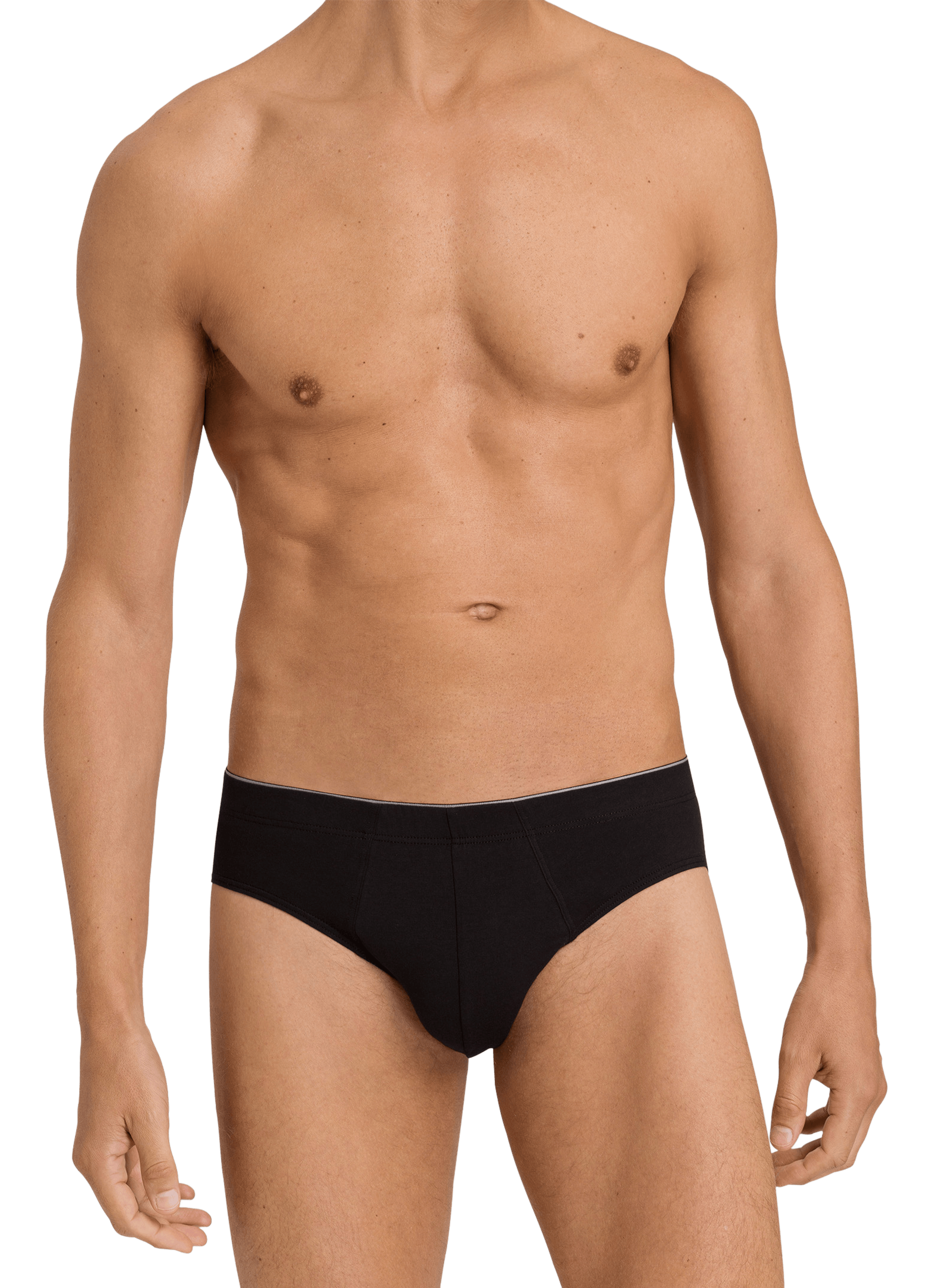 Cotton superior briefs HANRO Black