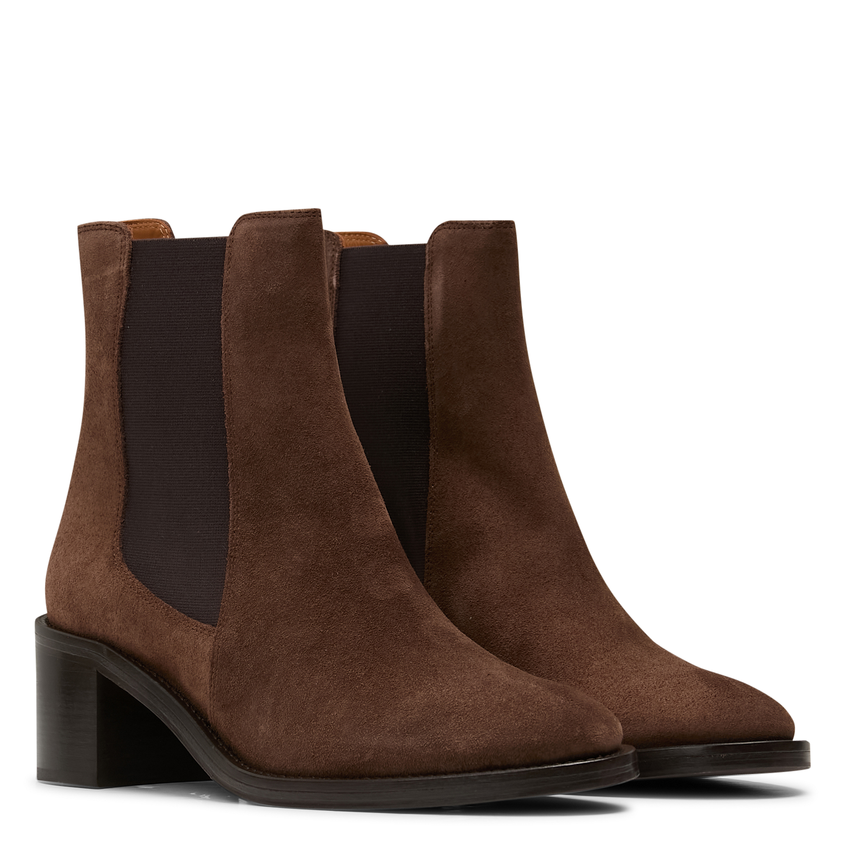 Bottines à talons en cuir n°289 RIVECOUR Noir