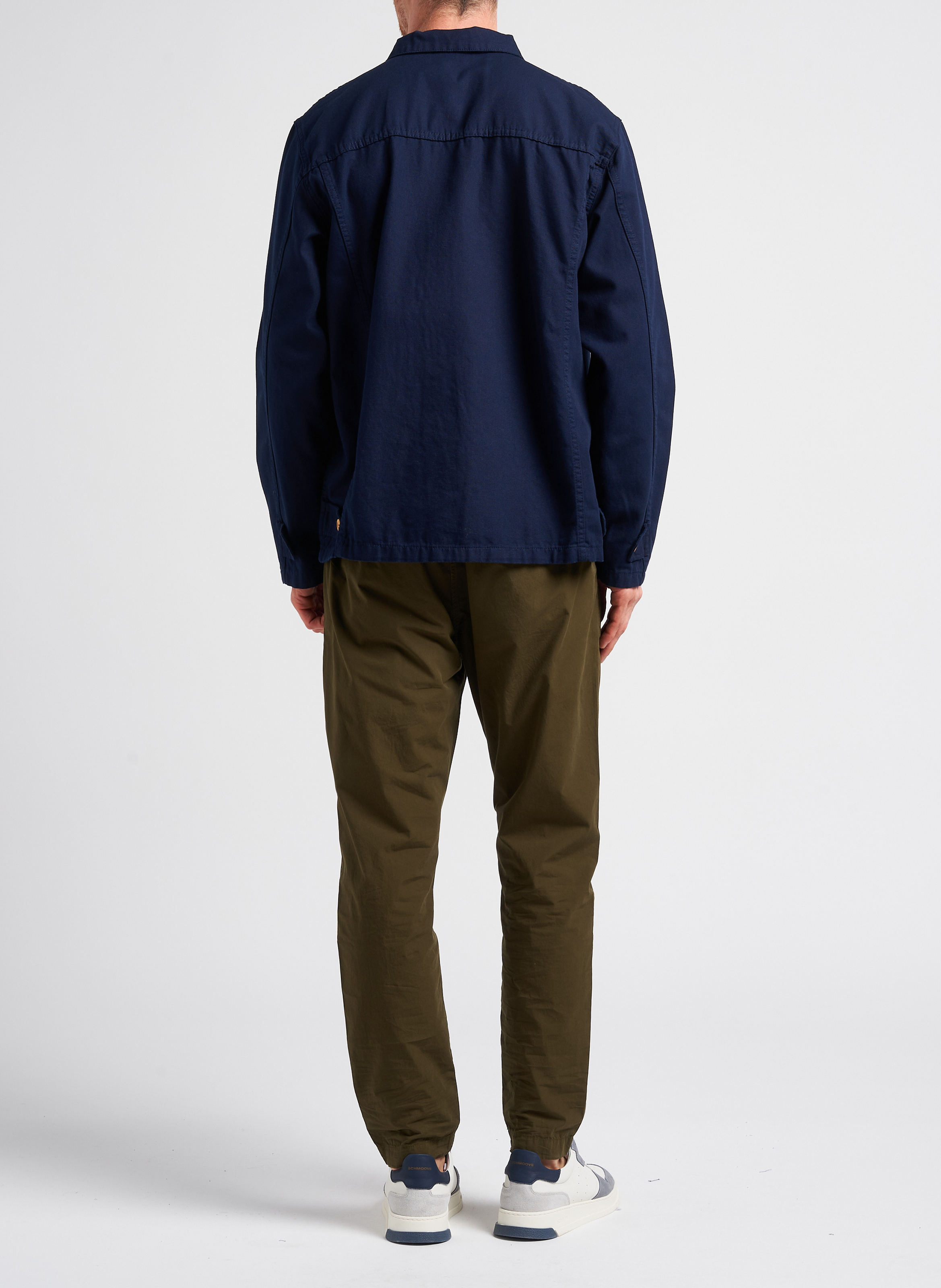 Veste droite  col classique droite en coton ARMOR-LUX Bleu