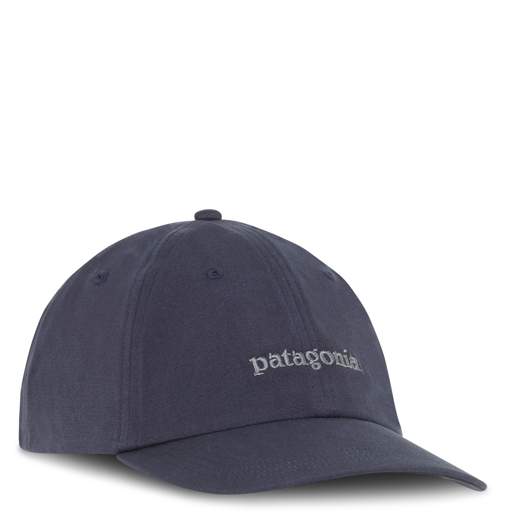Casquette logo brodé en coton bio PATAGONIA Bleu