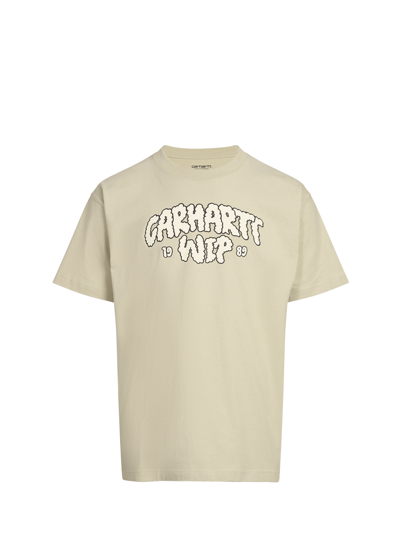 Straight cotton t-shirt CARHARTT WIP Beige