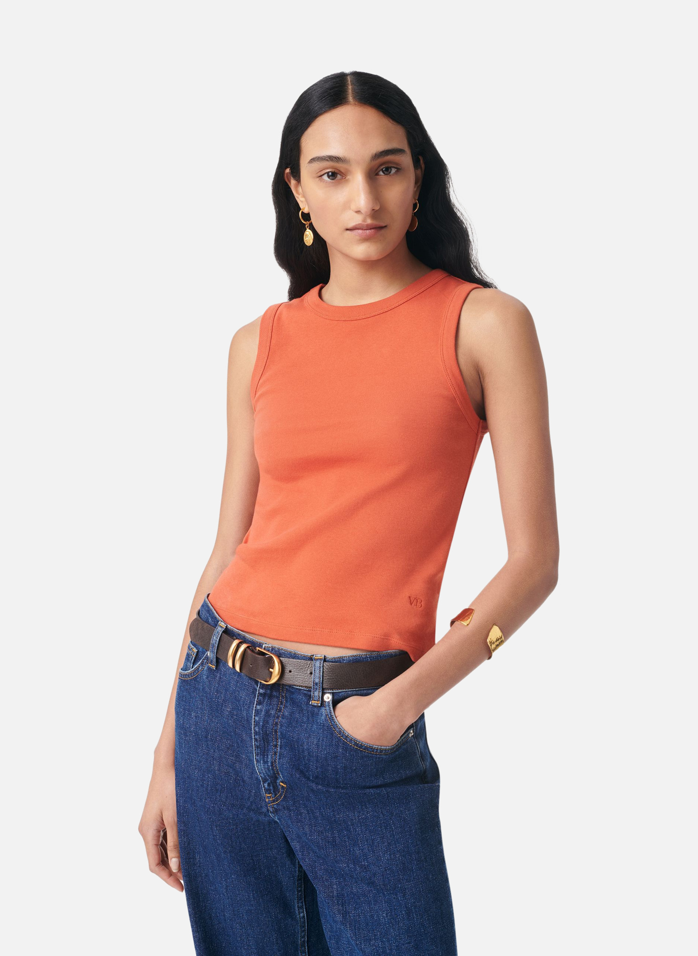 Débardeur gaia VANESSA BRUNO Orange