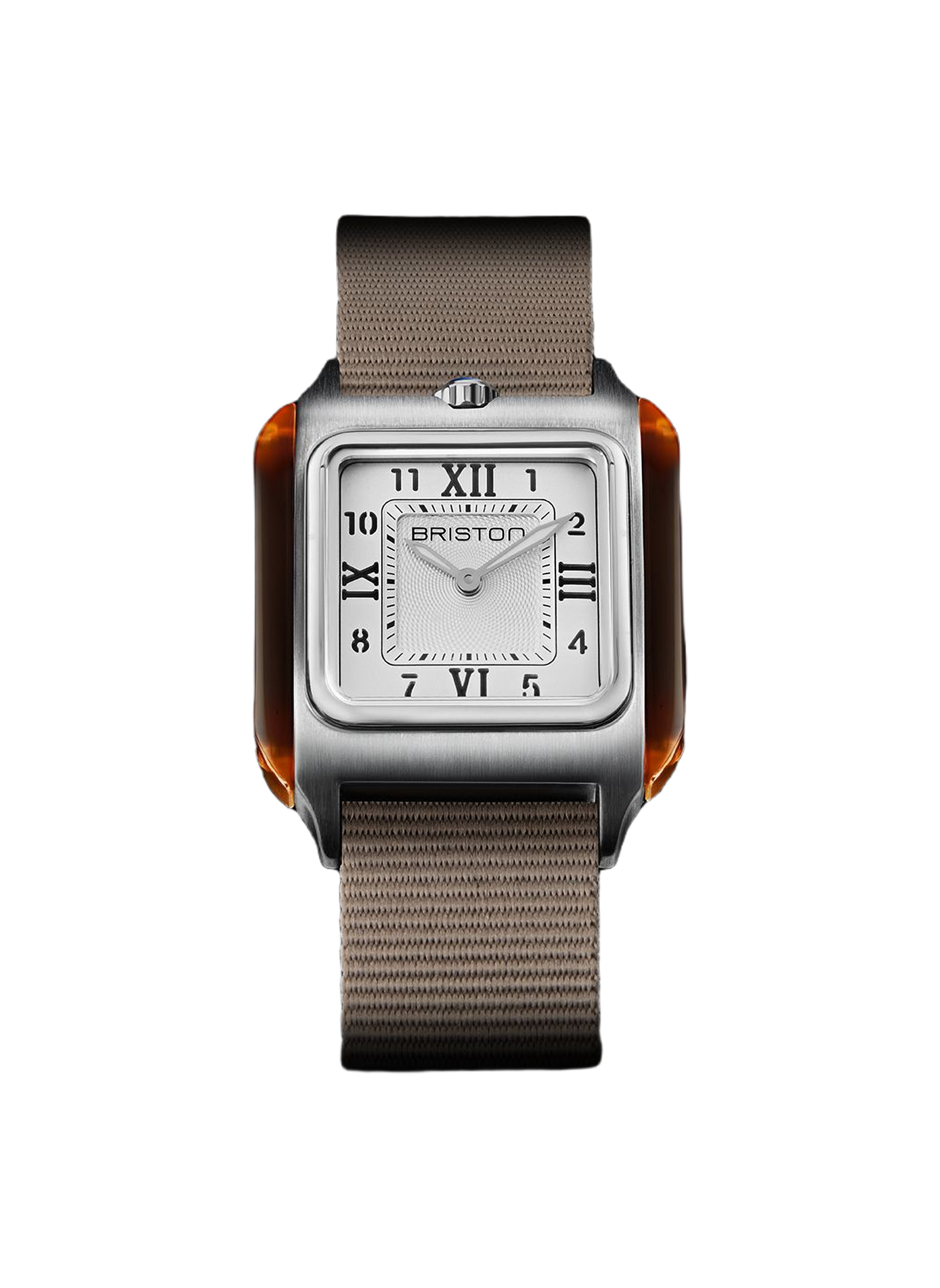 Montre Streamliner Kennedy en nylon BRISTON Blanc