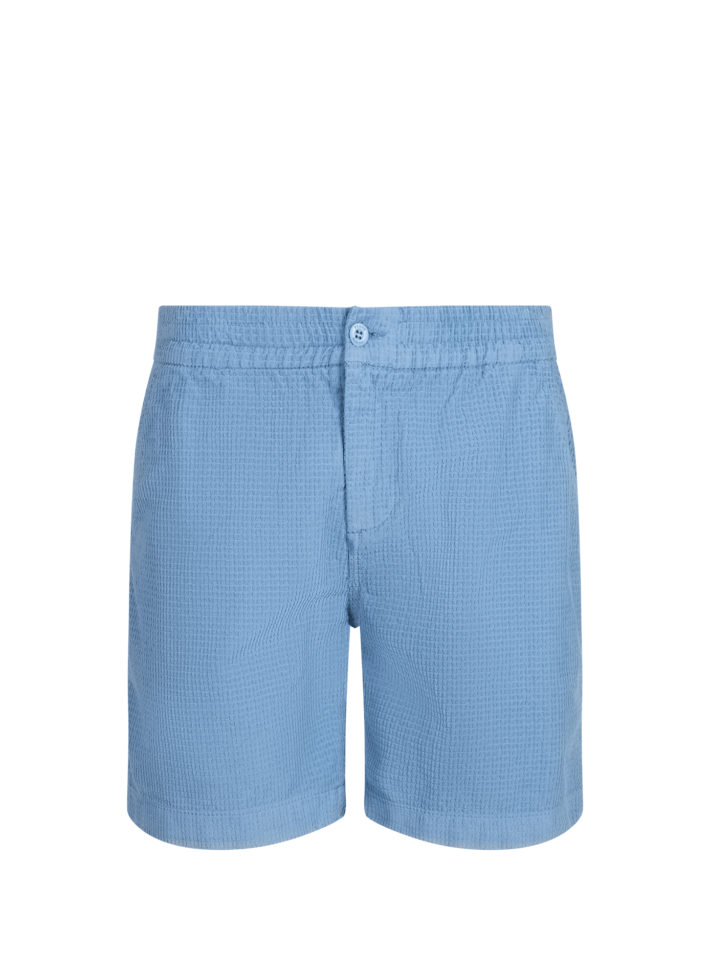 Short droit Chèvre en coton FAGUO Bleu
