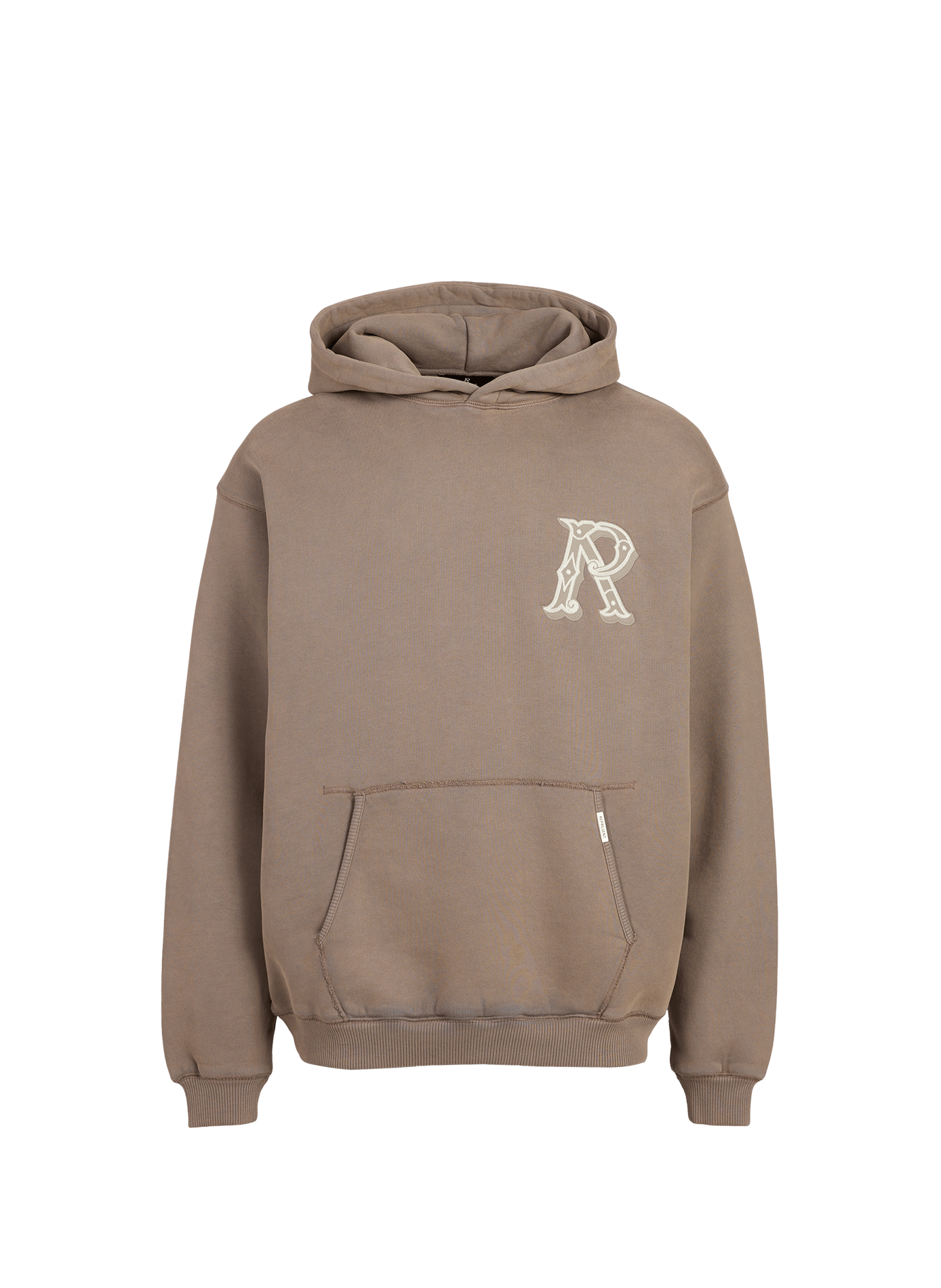 Sweatshirt à capuche en coton REPRESENT Marron