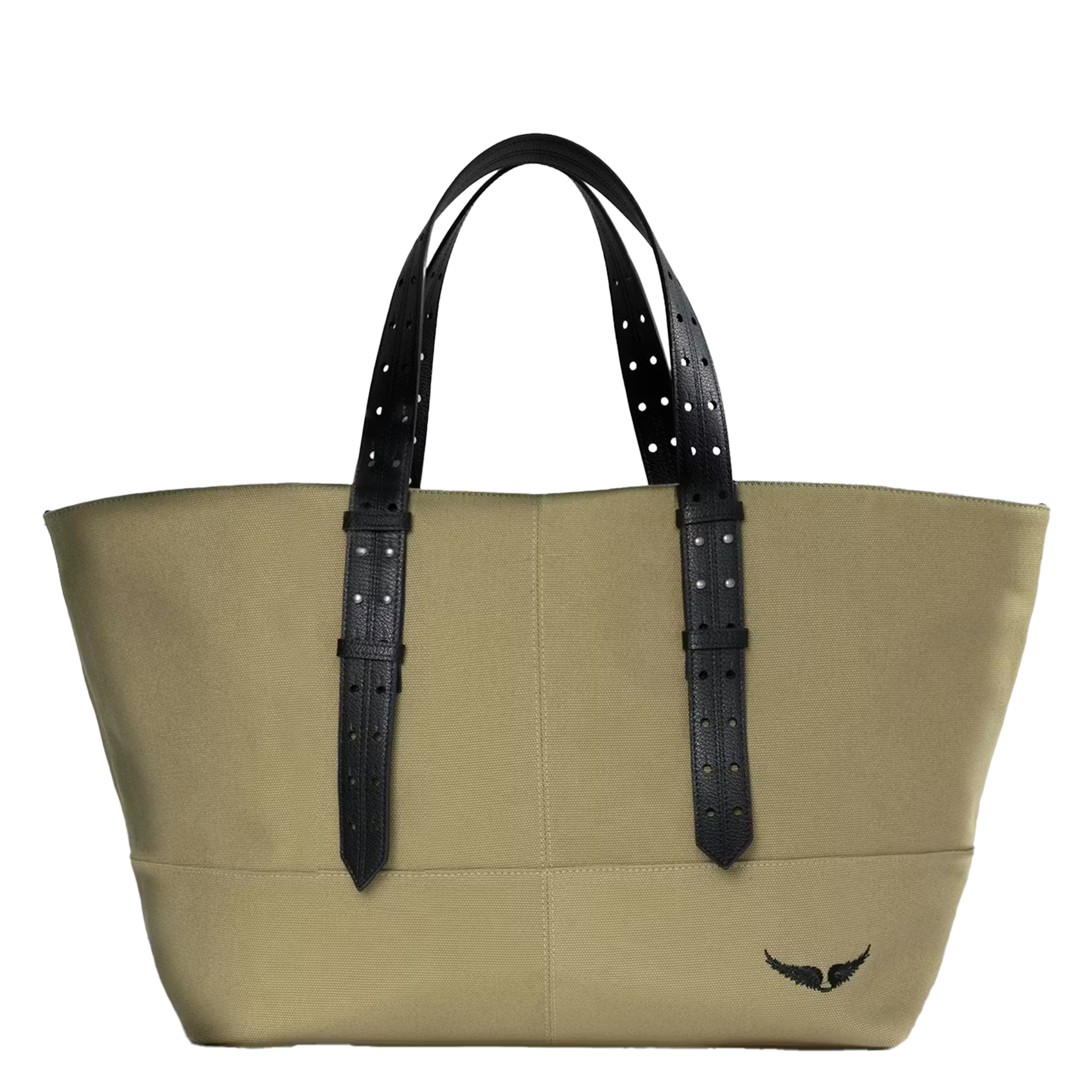 Sac cabas en coton z camp ZADIG&VOLTAIRE Vert