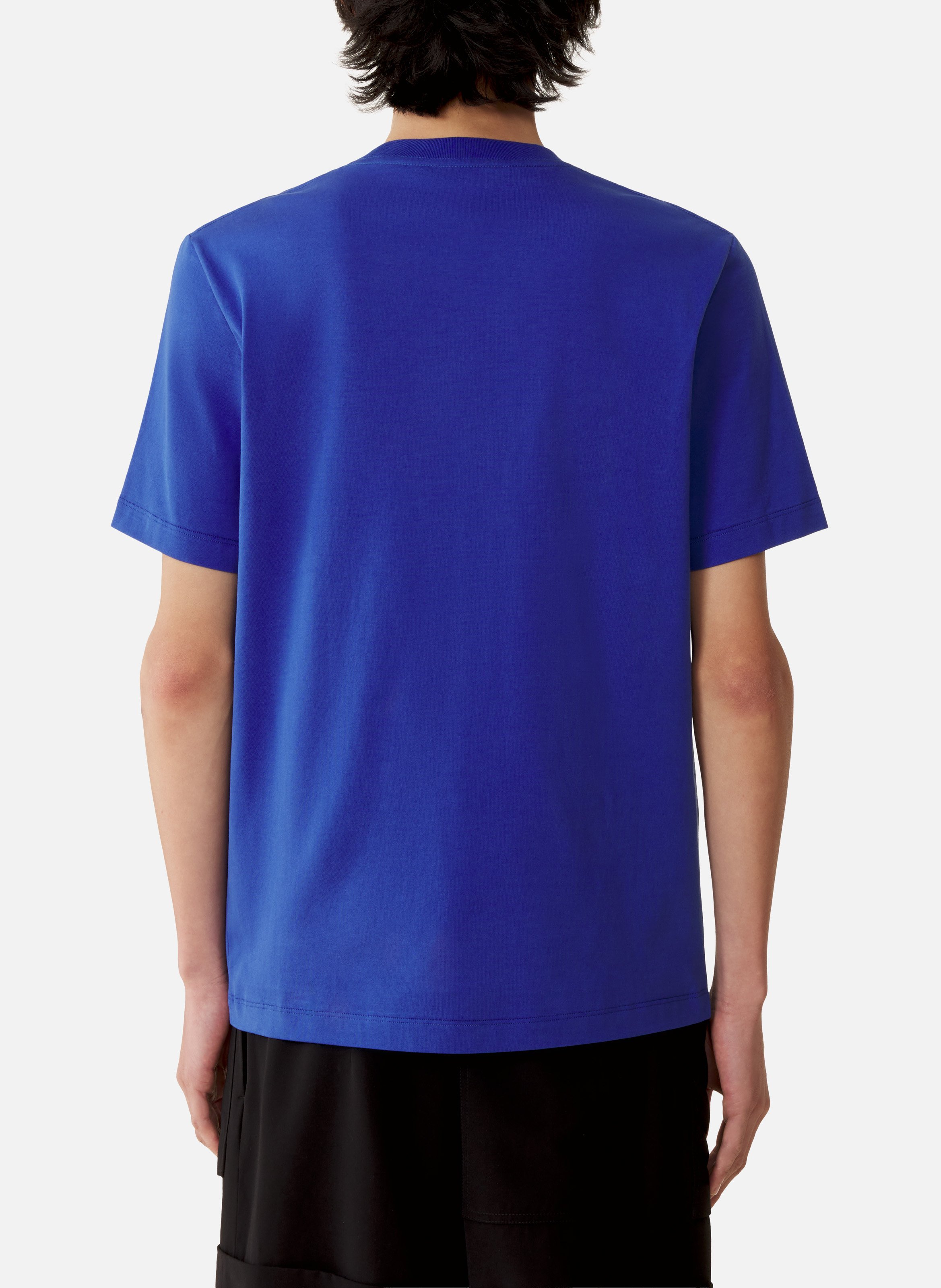 T-shirt imprimé signature lanvin LANVIN Bleu