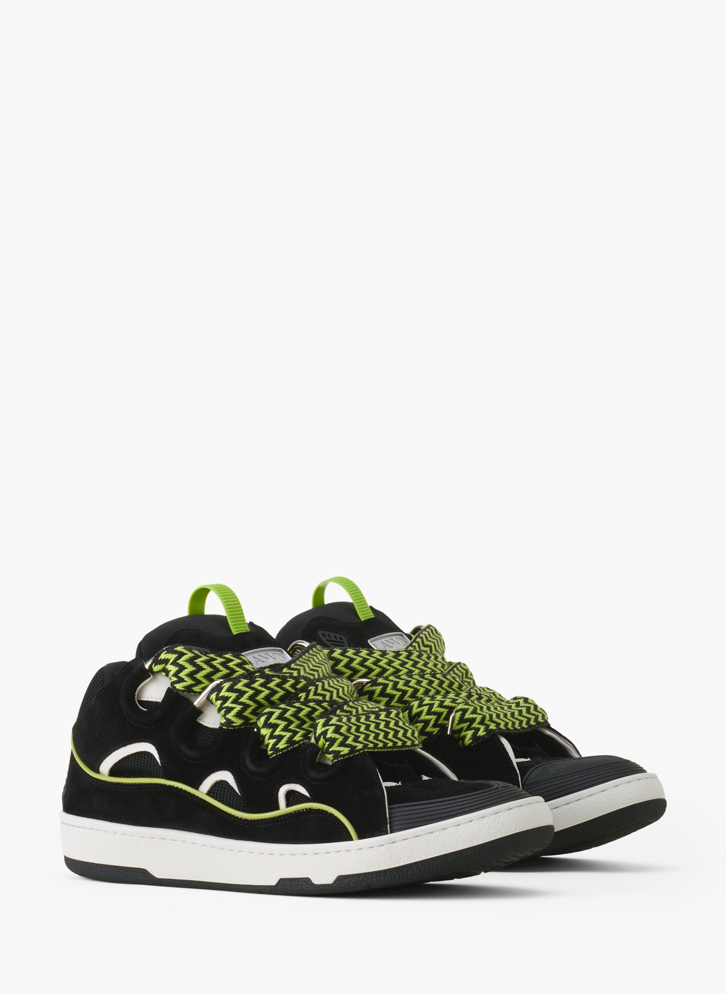 Sneakers curb en cuir LANVIN Vert