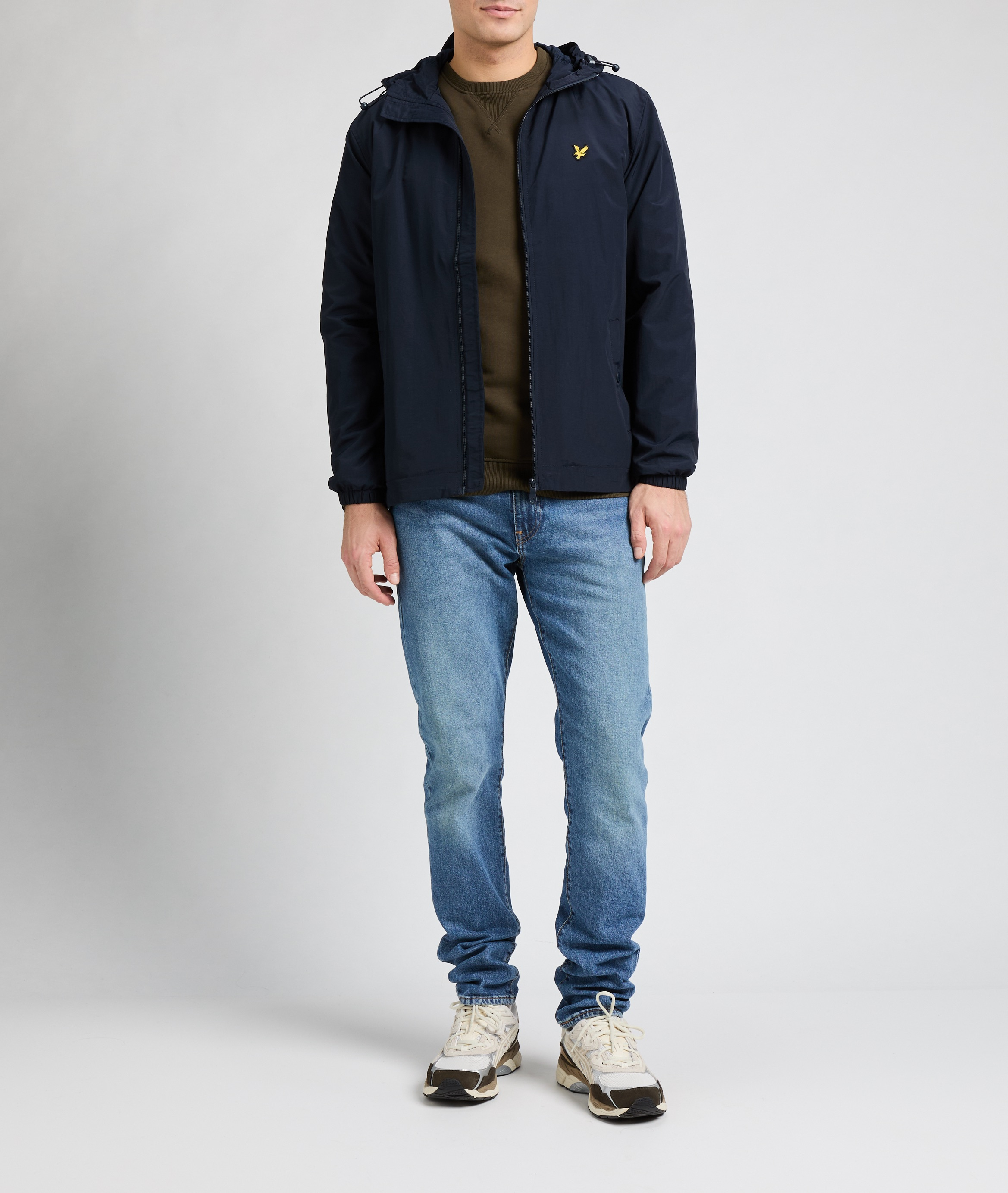 Blouson léger à capuche LYLE & SCOTT Bleu
