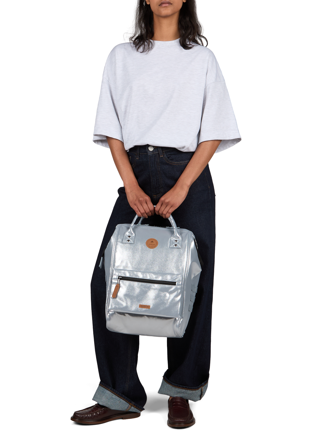 Sac à dos Adventurer Médium CABAIA Argent