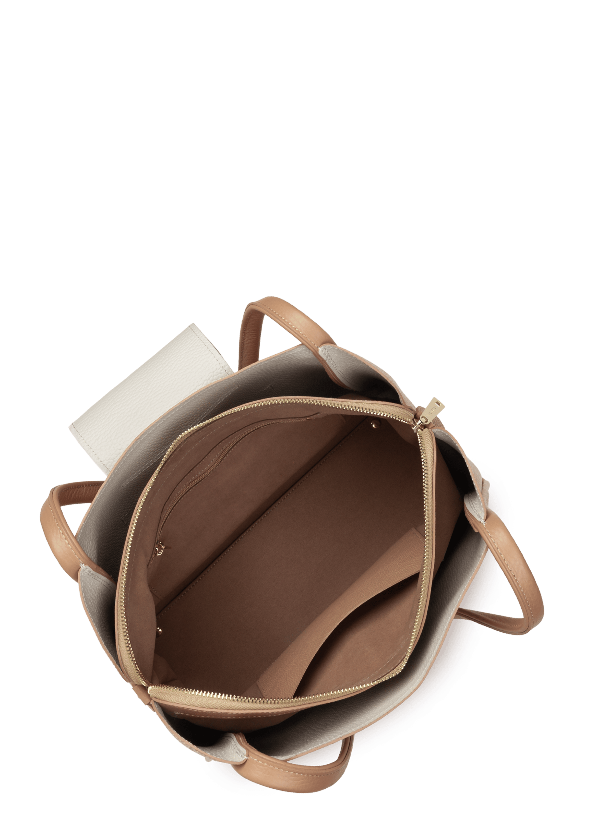 Tote bag - ida double LANCASTER Beige