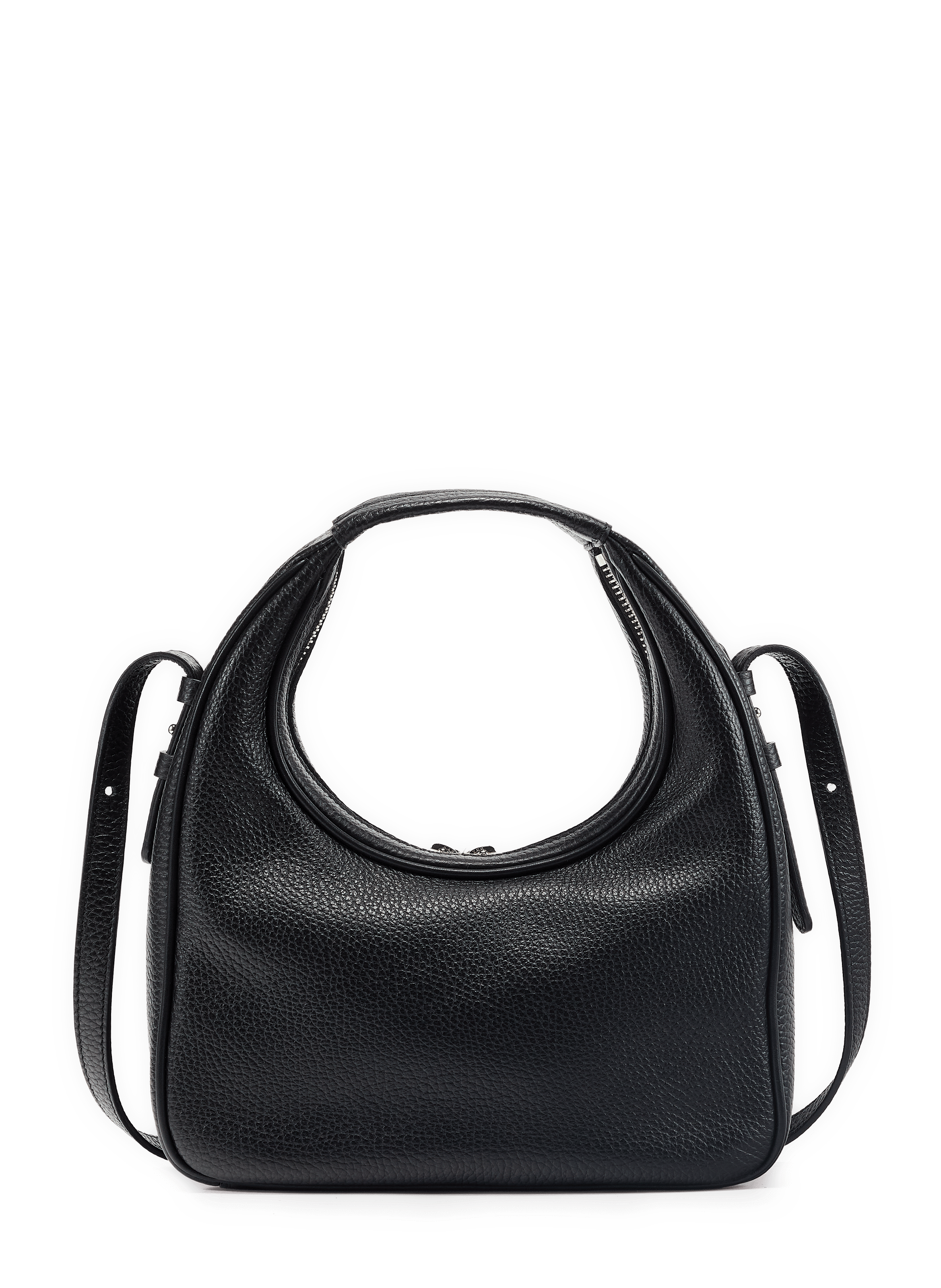 Galleria leather tote bag SAISON 1865 Black