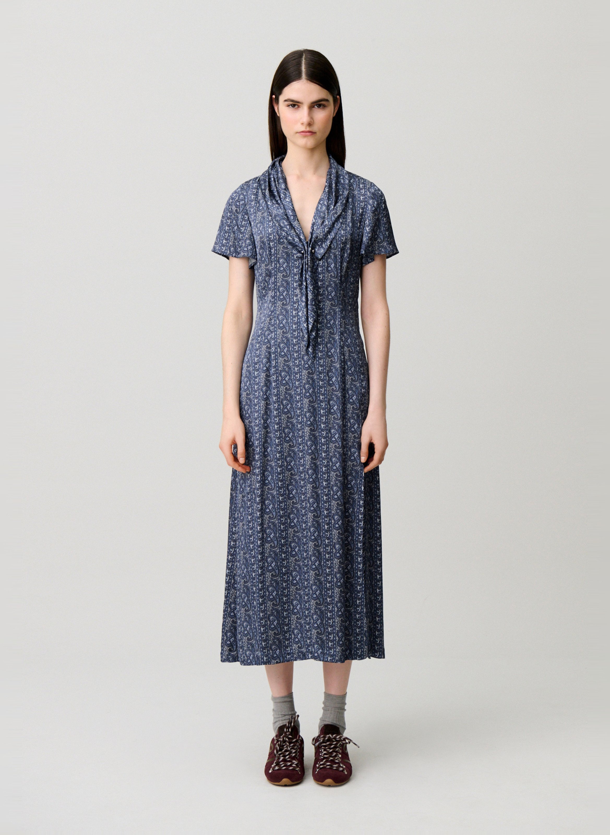 Robe longue évasée CLAUDIE PIERLOT Multicolore