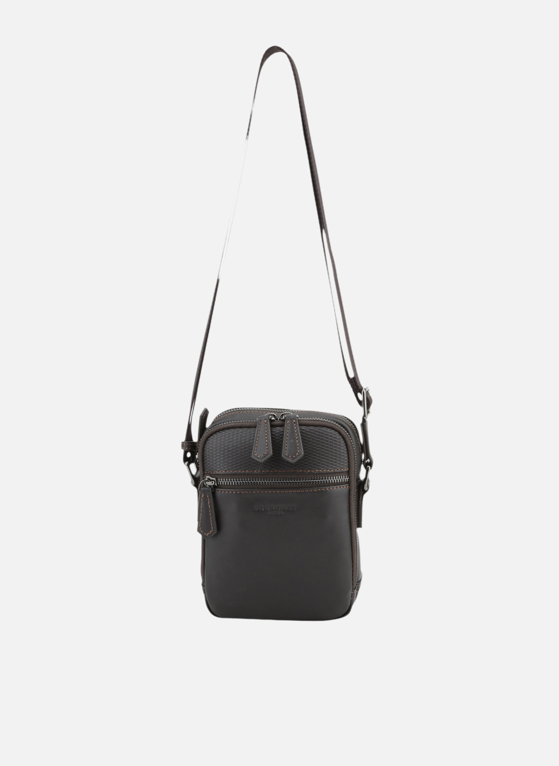 Raphael | sac porté travers en cuir de vachette POURCHET Marron