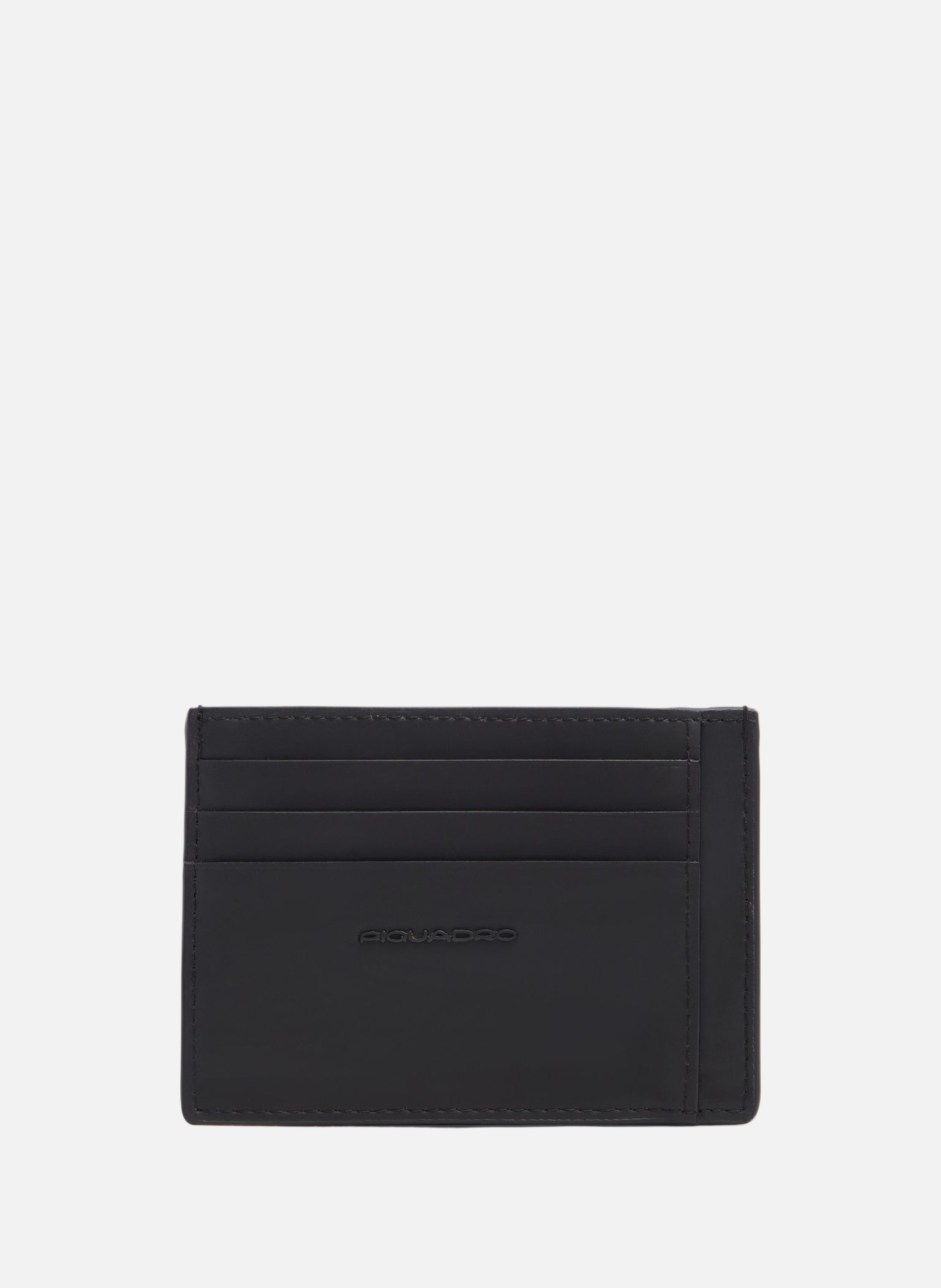 Porte-cartes de crédit homme fin PIQUADRO Noir