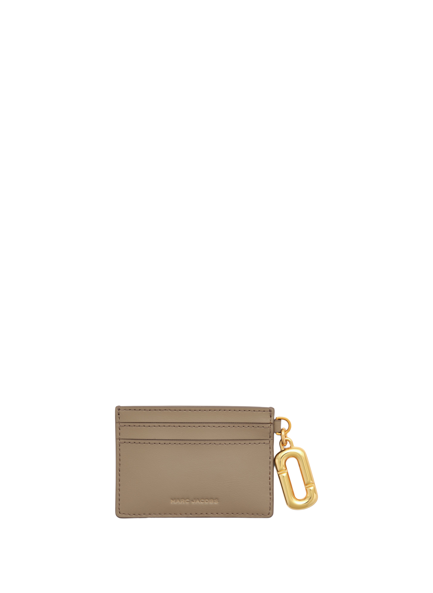 Kartenhalter The Scene aus Leder MARC JACOBS Grau