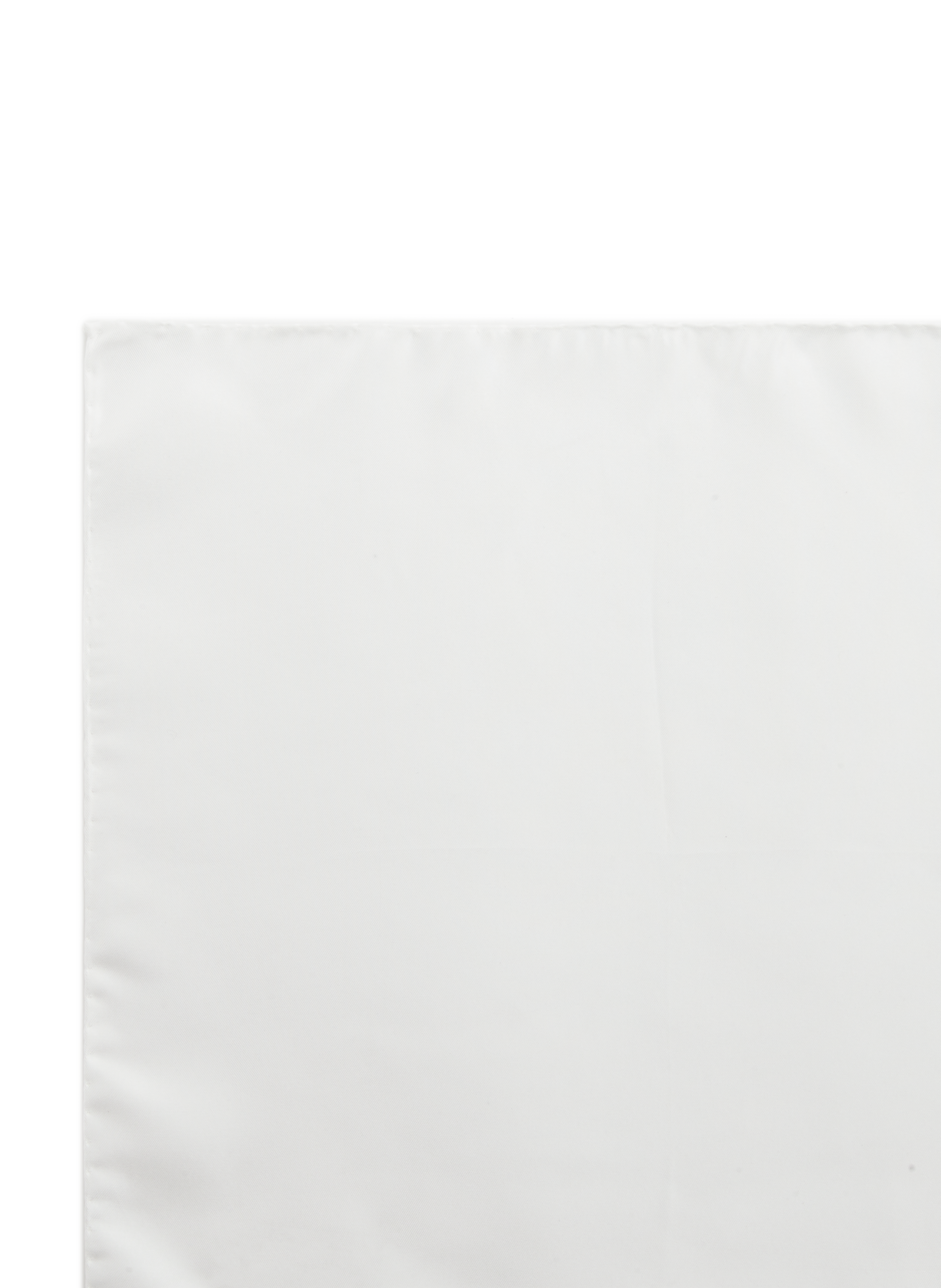 Silk square scarf AU PRINTEMPS PARIS White