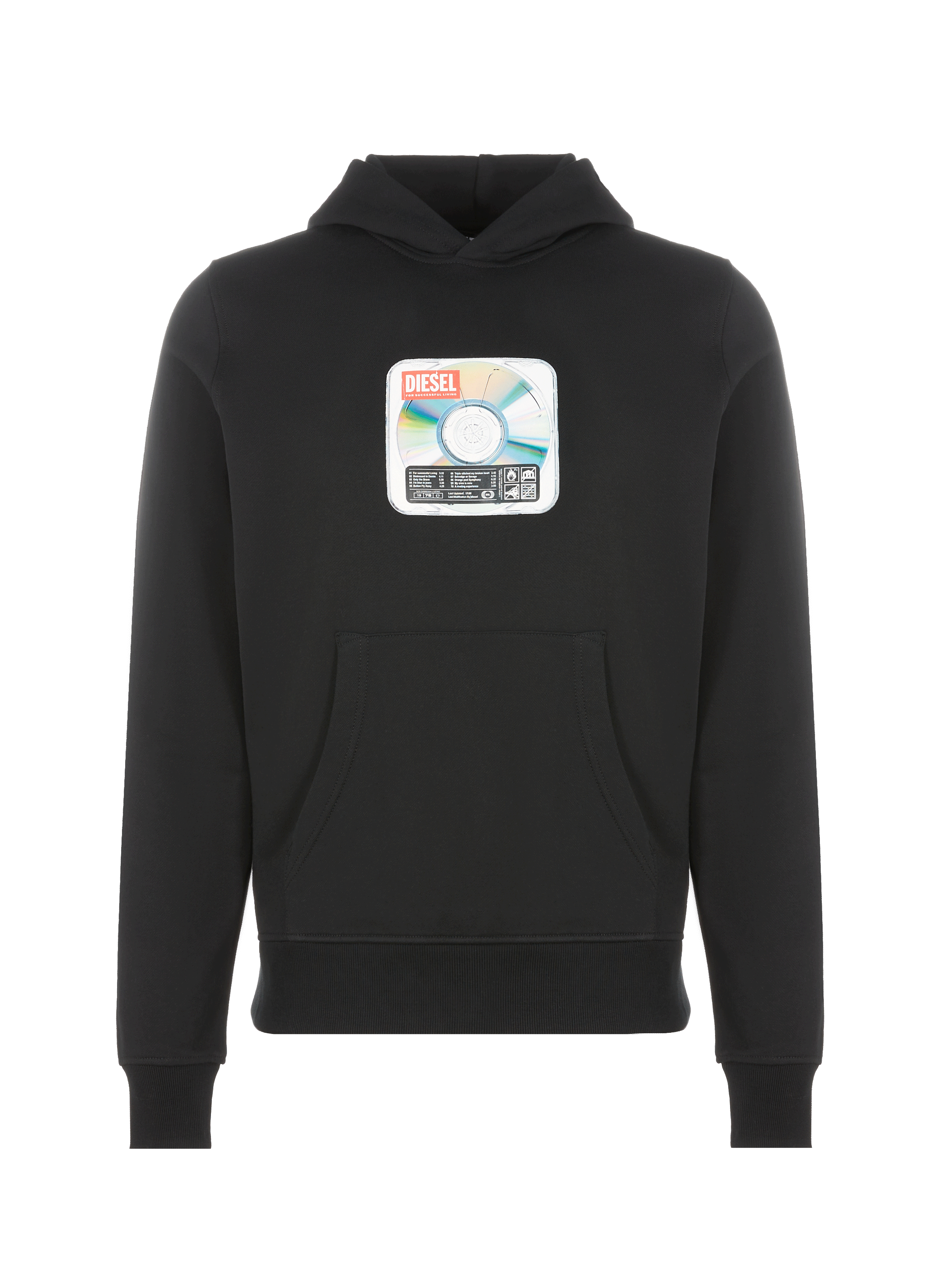 Hoodie à sérigraphie en coton