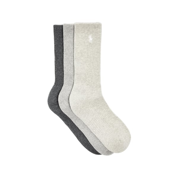 Lot de 3 chaussettes mi-hautes en coton mélangé