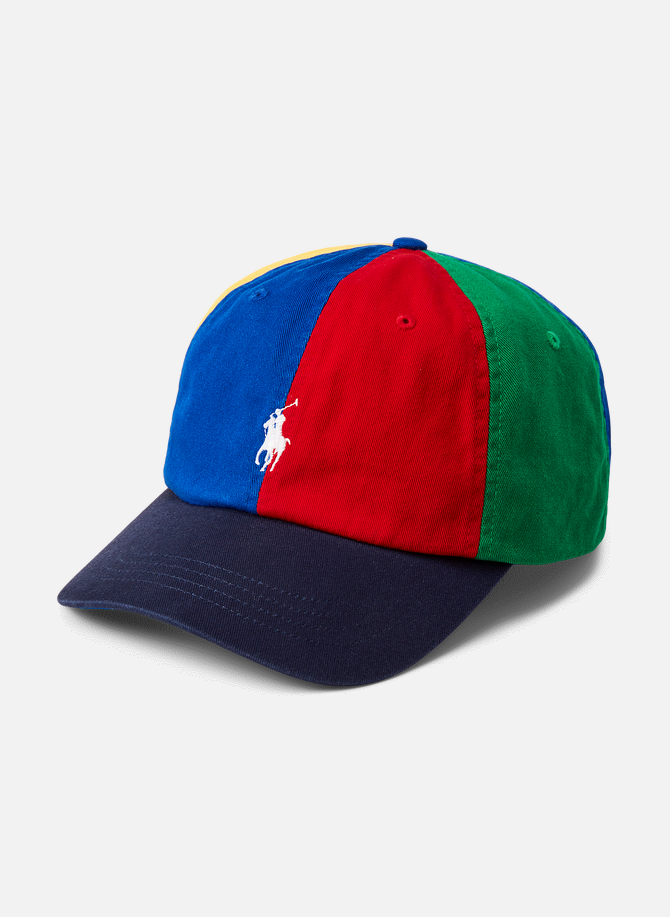 قبعة POLO RALPH LAUREN من القطن ذات الألوان المتعددة