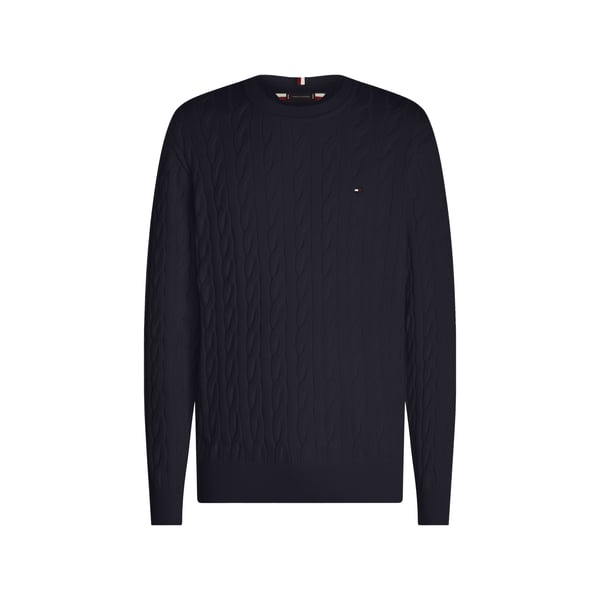 Pull en maille torsadée