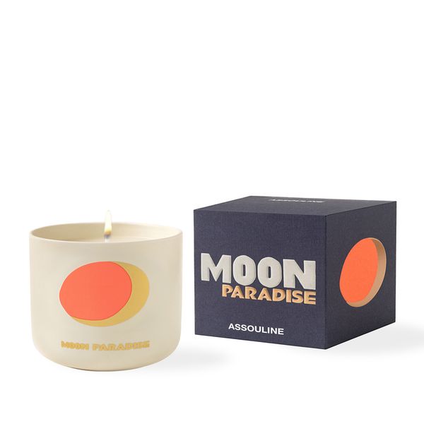 Assouline Moon Paradise Candle In Neutral