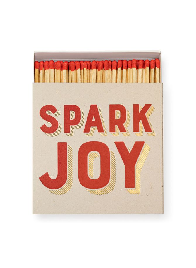 Spark Joy matchbox ARCHIVIST GALLERY