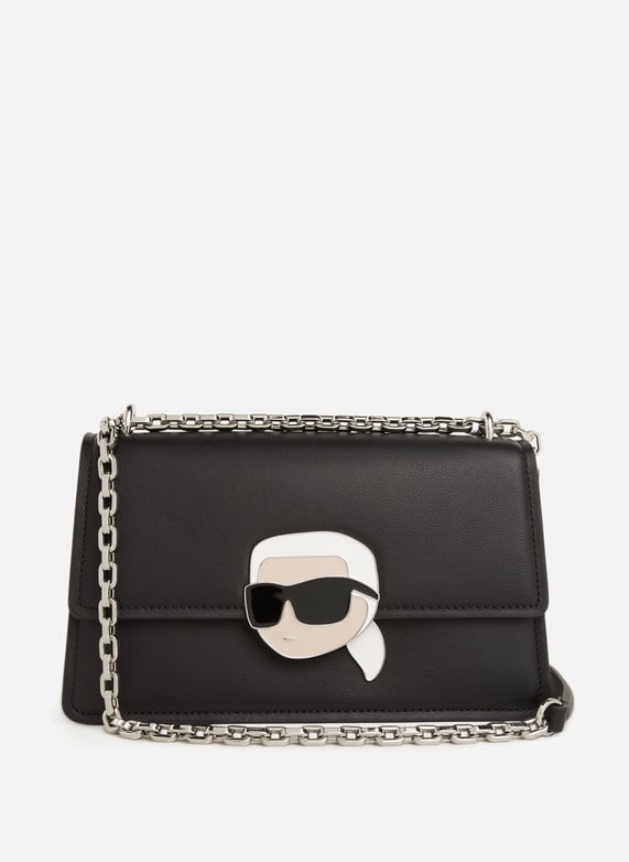 Black K Ikonik 2.0 leather bag