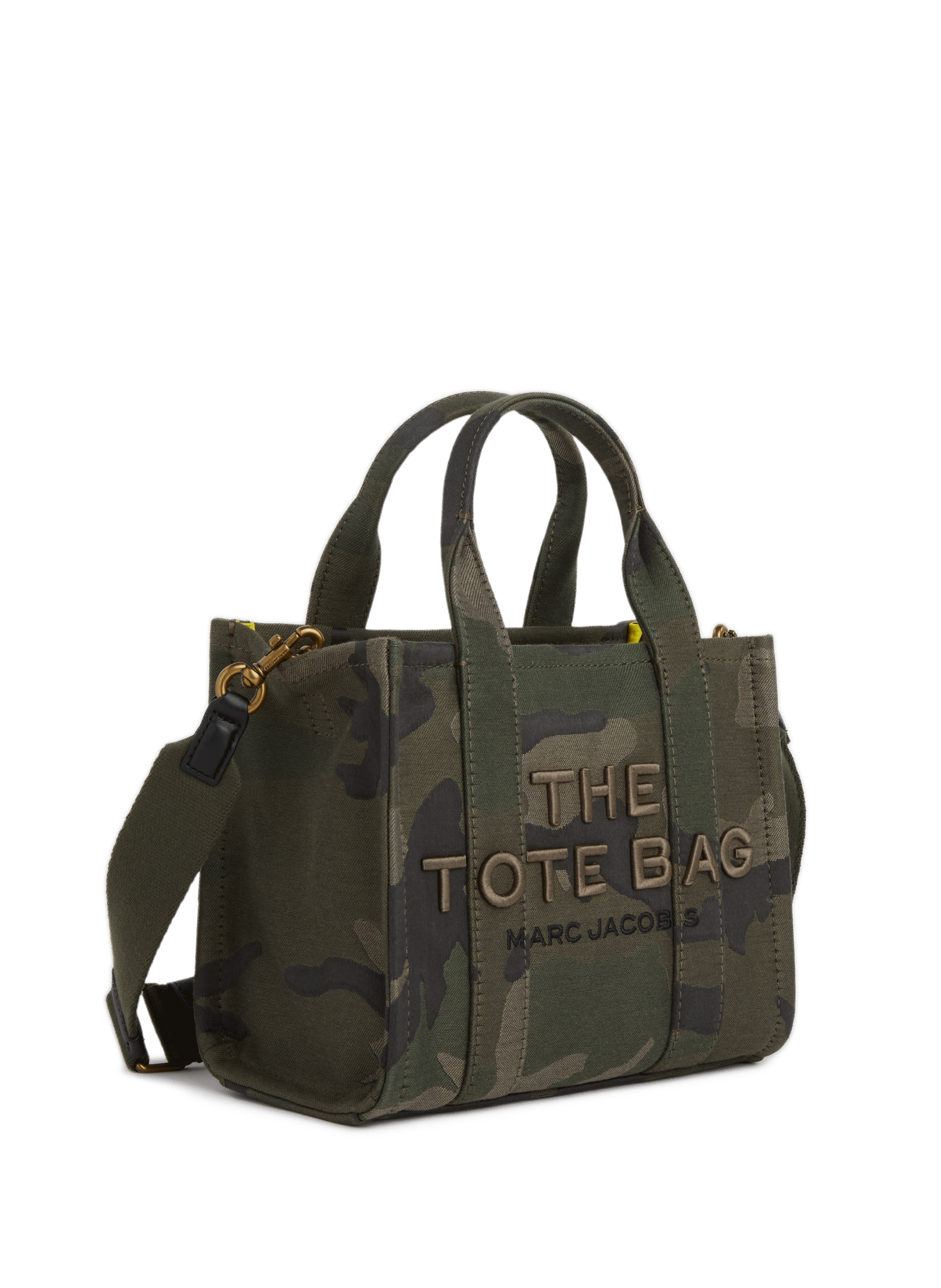 Sac cabas The Camo Jacquard Small Tote Bag MARC JACOBS Vert