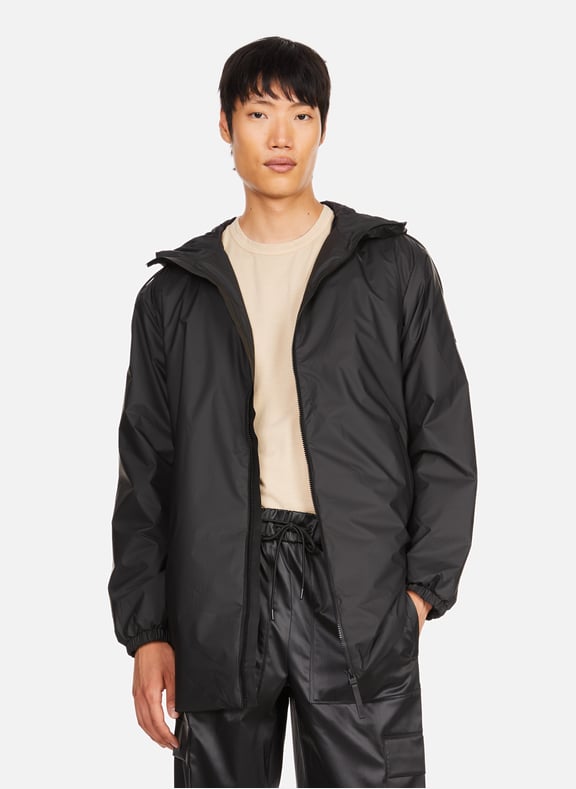 Solid Raincoat Black by RAINS RAINS Solid Raincoat Black