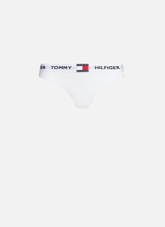 Culotte en coton Blanc by TOMMY HILFIGER TOMMY HILFIGER Culotte en coton Blanc