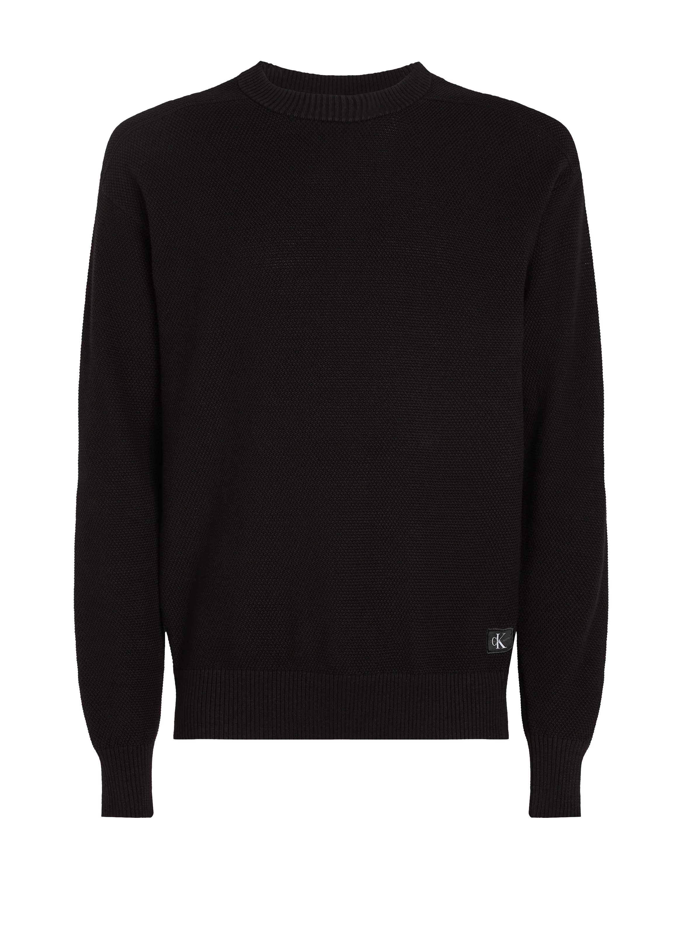 Pull en coton CALVIN KLEIN Noir