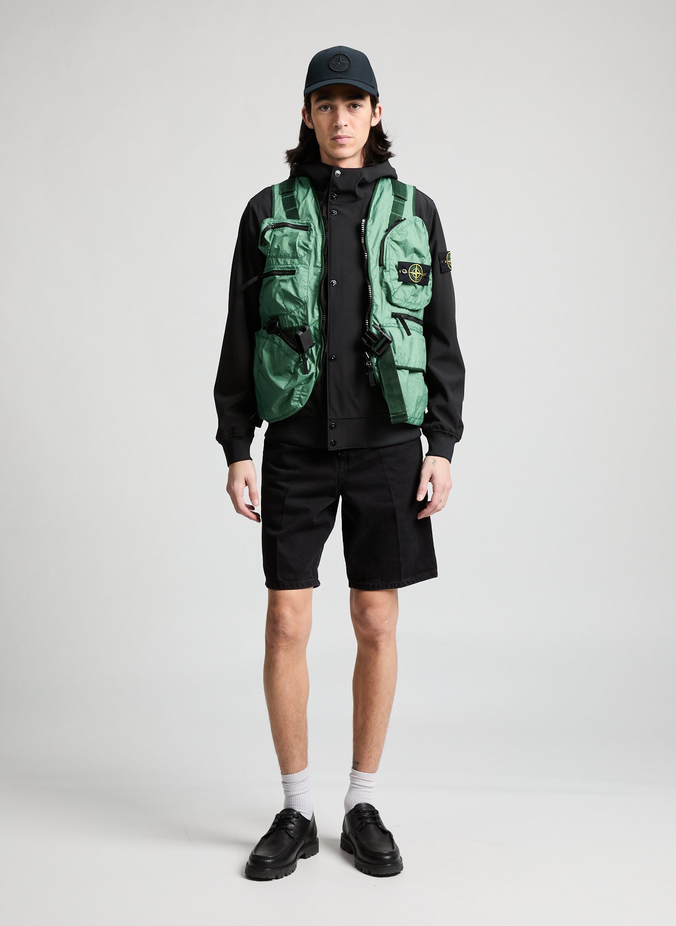 Gilet Membrana 3L Tc STONE ISLAND Vert