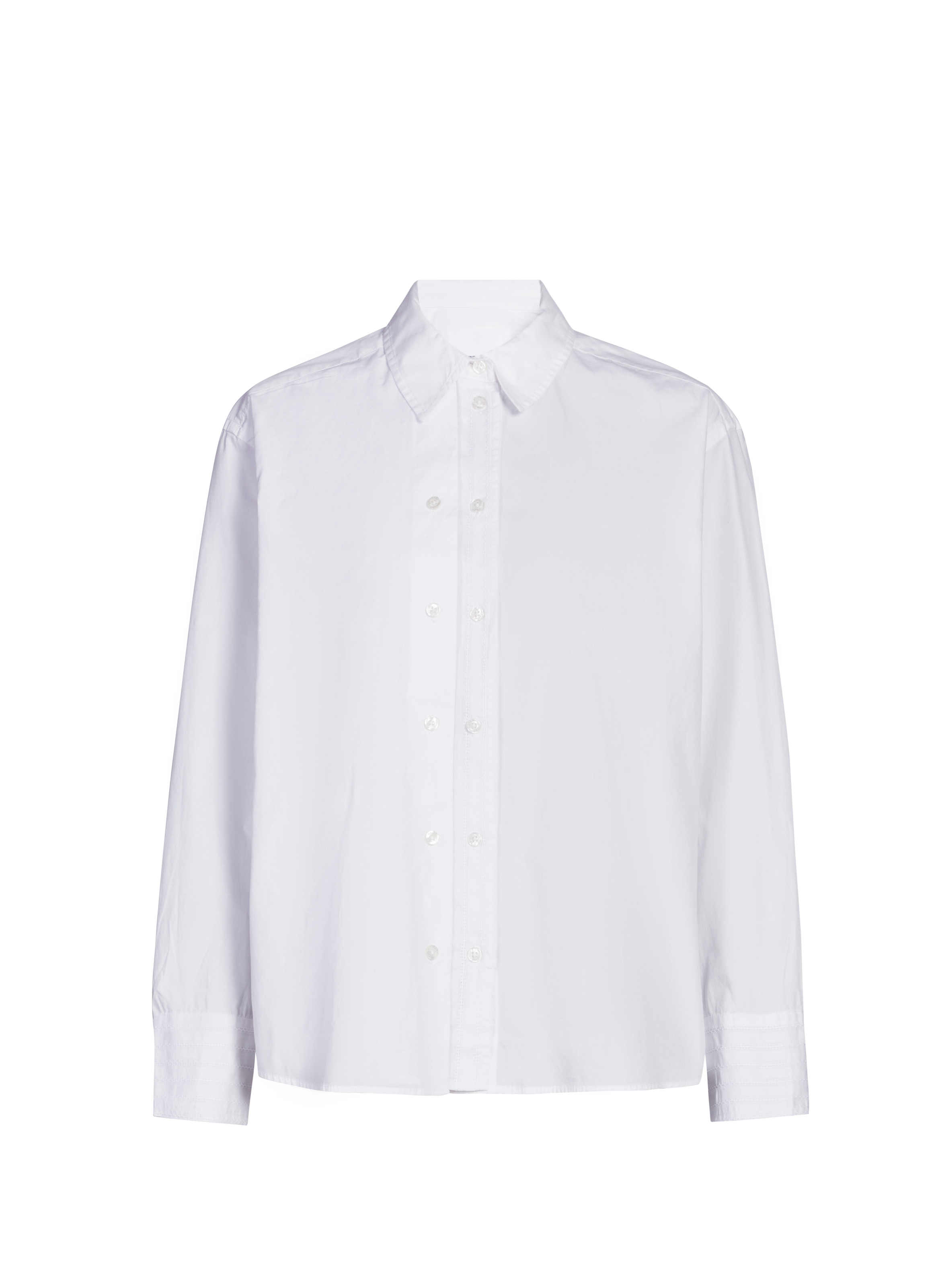 Salasa cotton shirt SAMSOE SAMSOE White