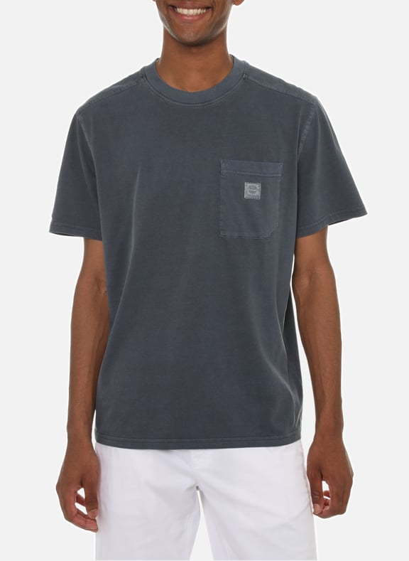 T-shirt uni Bleu by TIMBERLAND TIMBERLAND T-shirt uni Bleu