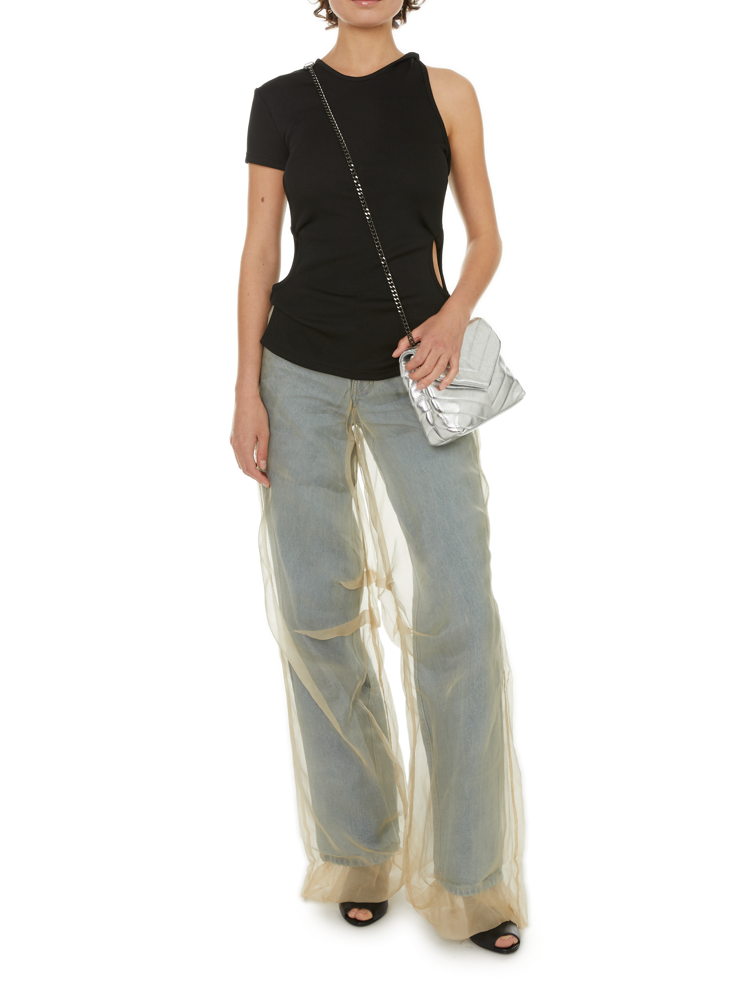 Top torsadé CHRISTOPHER ESBER Noir