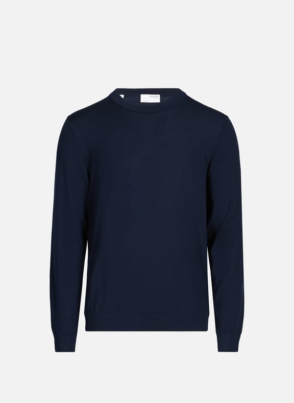 Crew-neck jumper Blue by SELECTED SELECTED Crew-neck jumper Blue