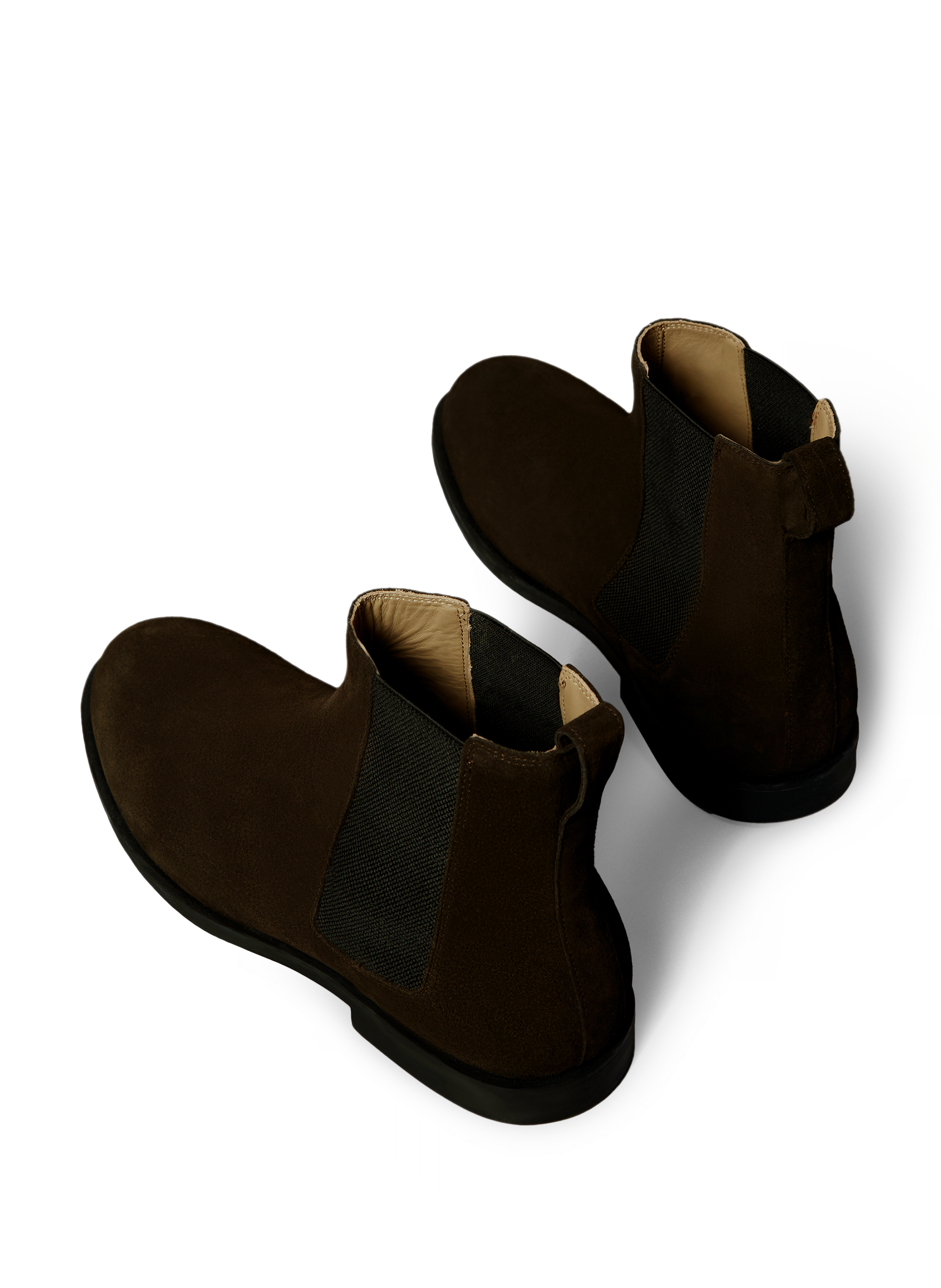 Ankle boots with silver tips CALVIN KLEIN Brown