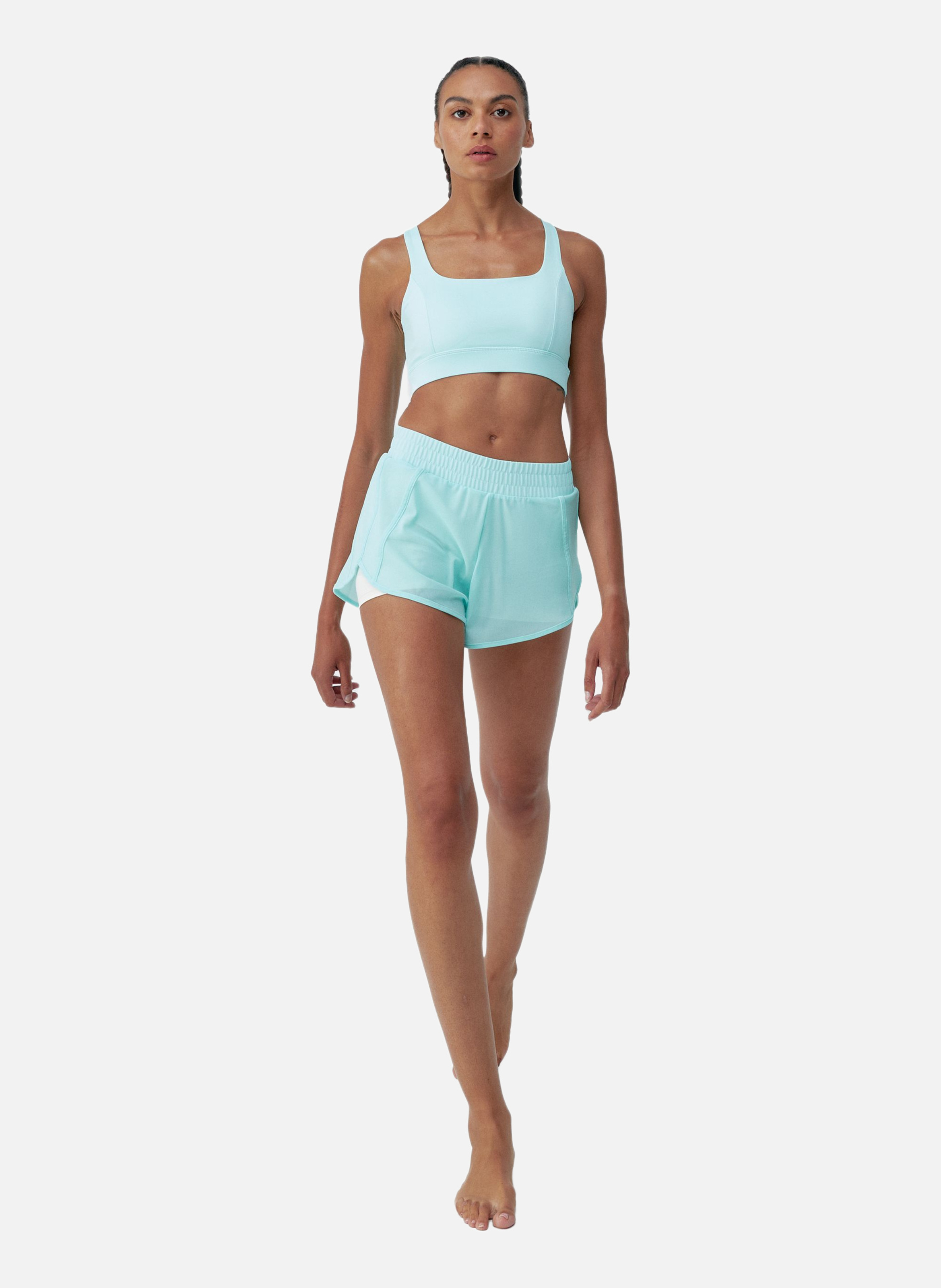 Short sport femme training padma 2.0 BORN LIVING YOGA Bleu