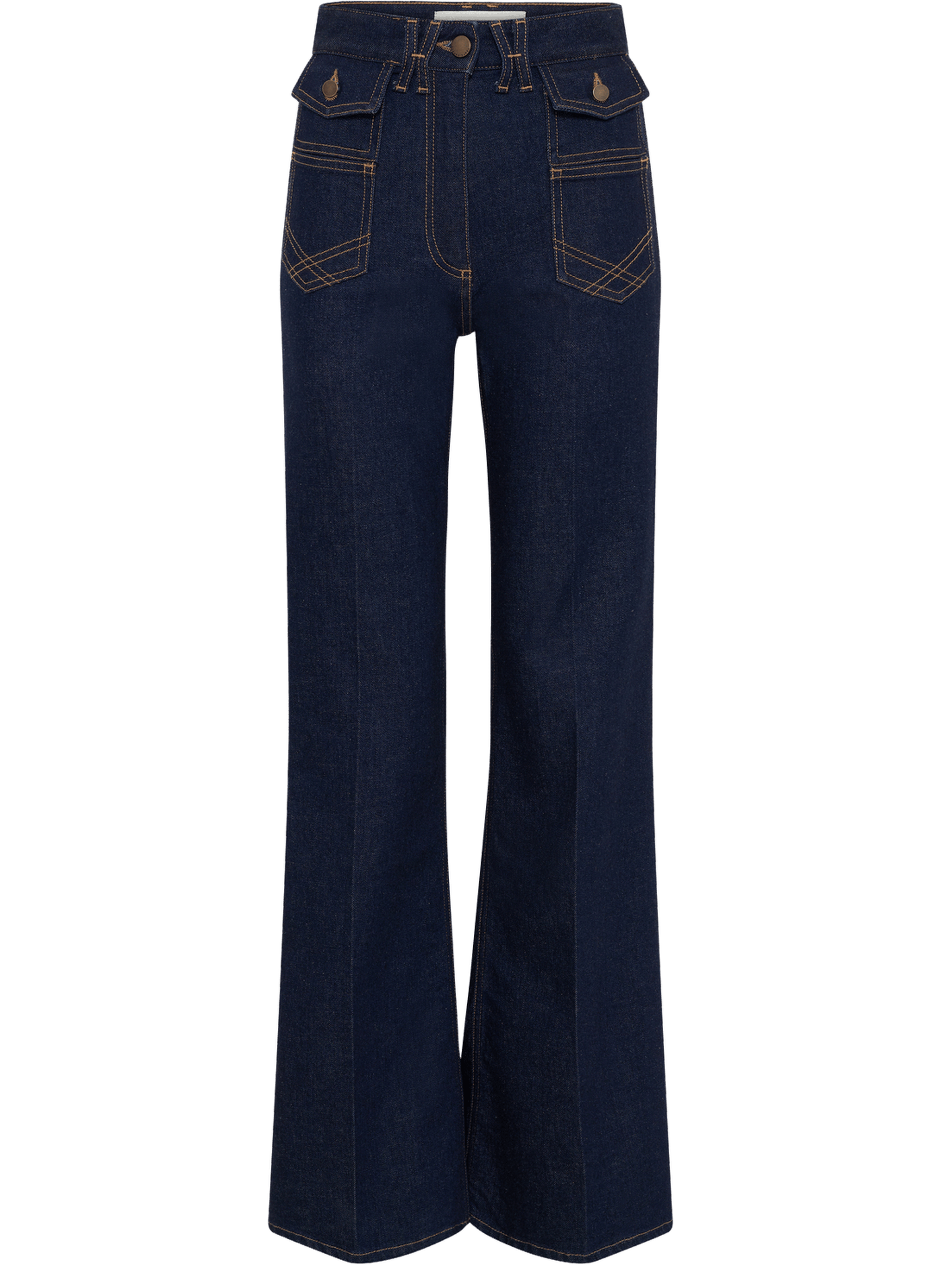 Jean flare brut - anna GERARD DAREL Bleu