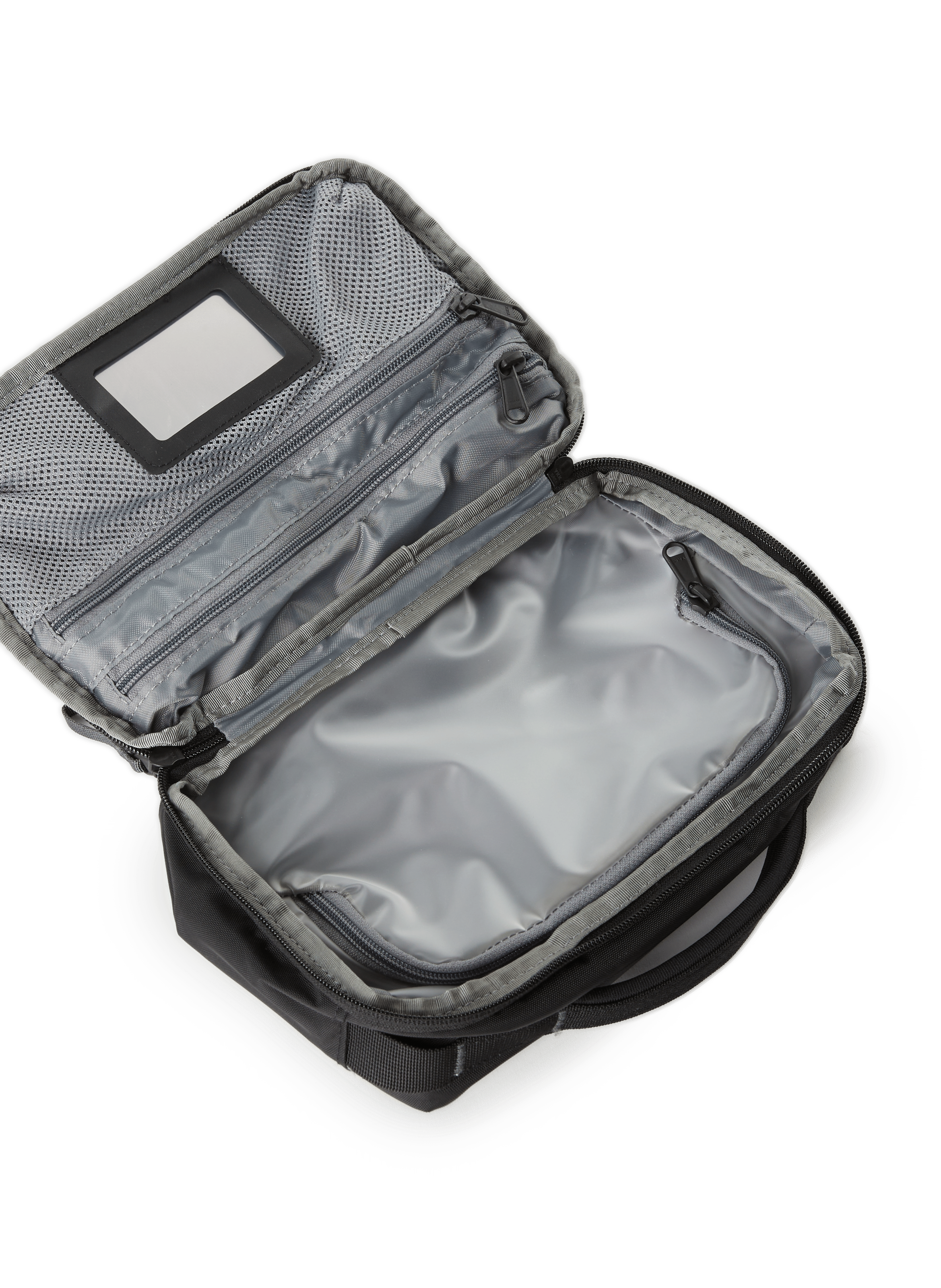 Matte zippered clutch THE NORTH FACE Black