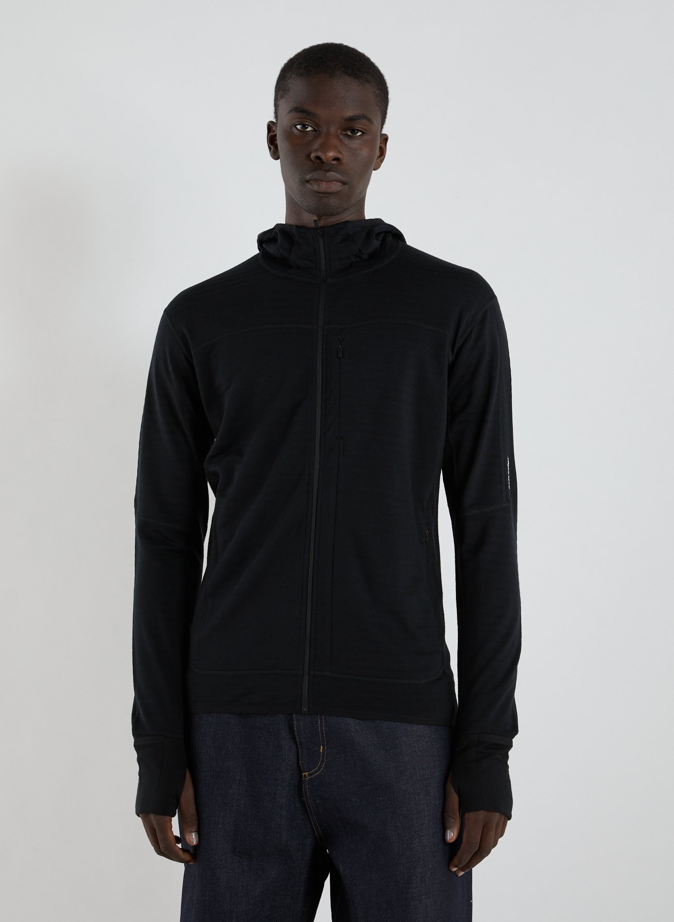 Gilet à capuche  ICEBREAKER Noir