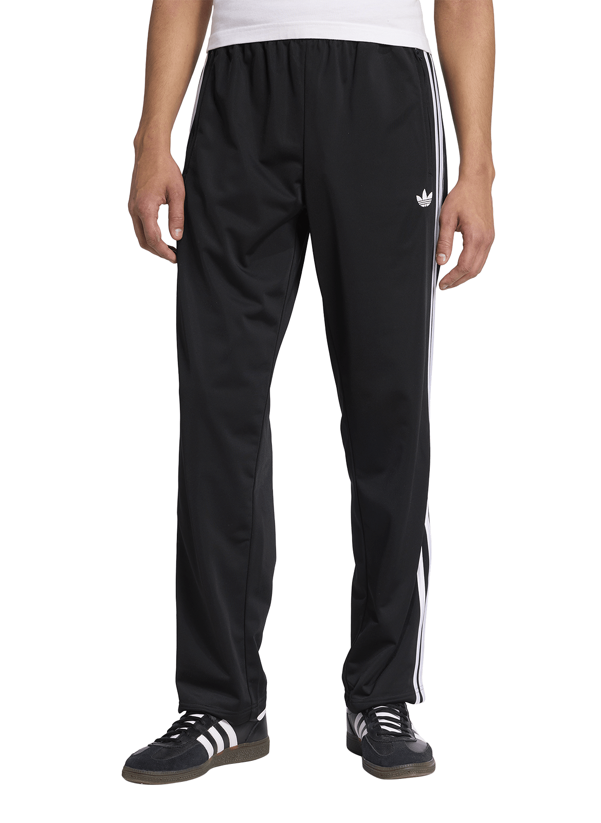 Tracksuit pants with stripes ADIDAS Black