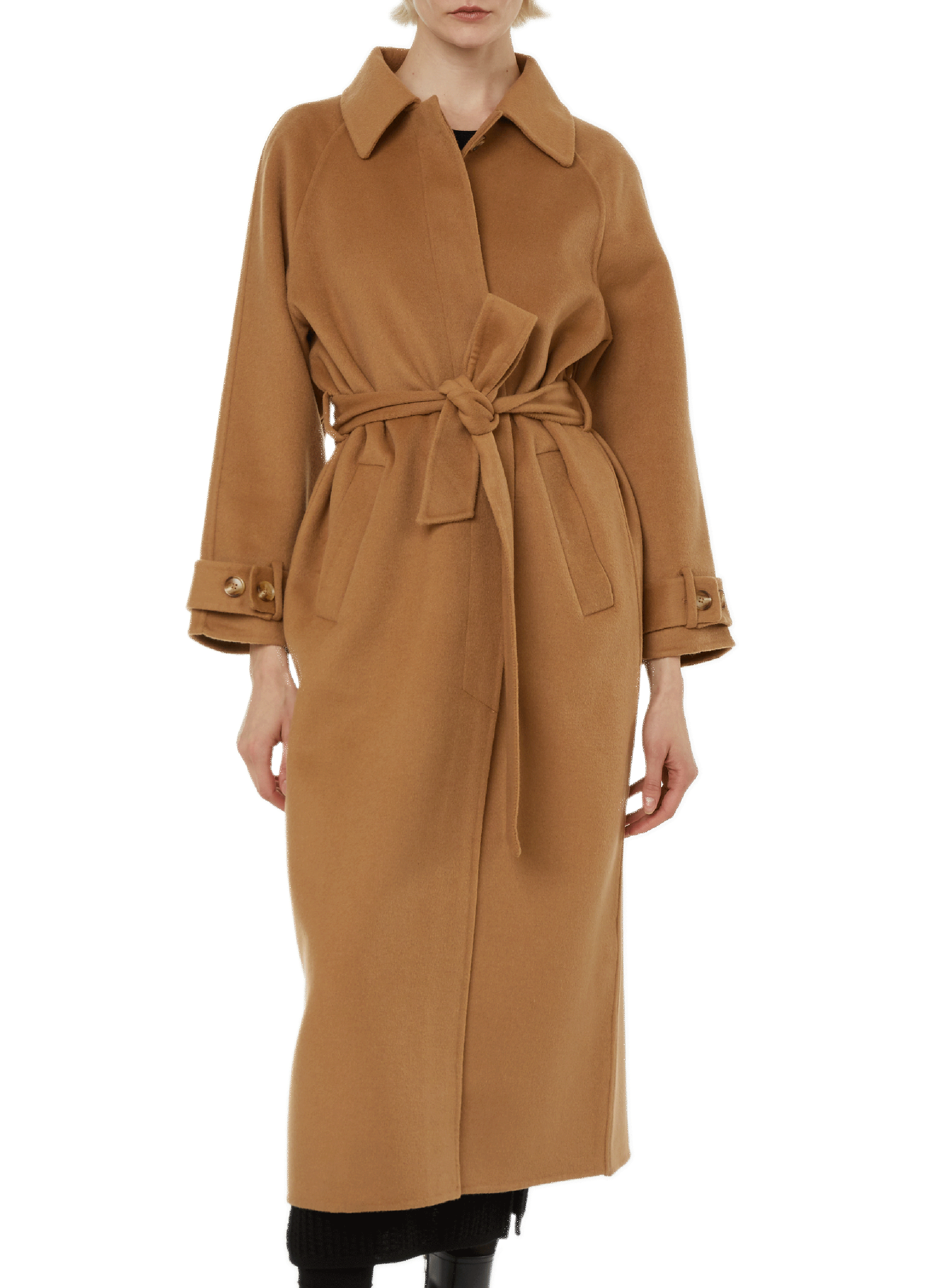 Sara wool-blend coat SAISON 1865 Brown